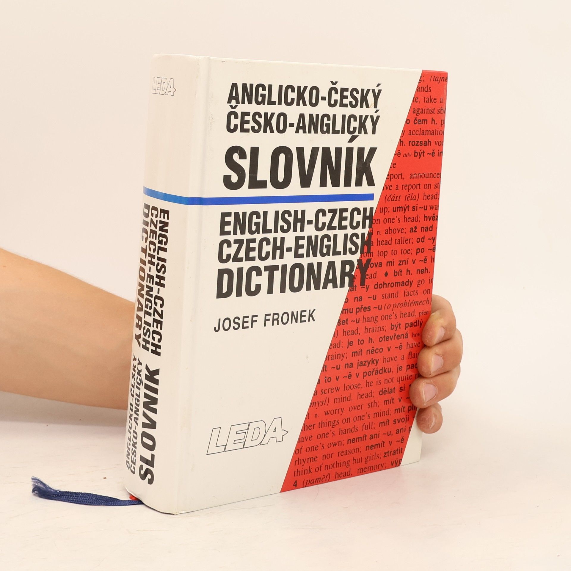 Josef Fronek Anglicko-český, česko-anglický slovník = English-czech, czech-english dictionary