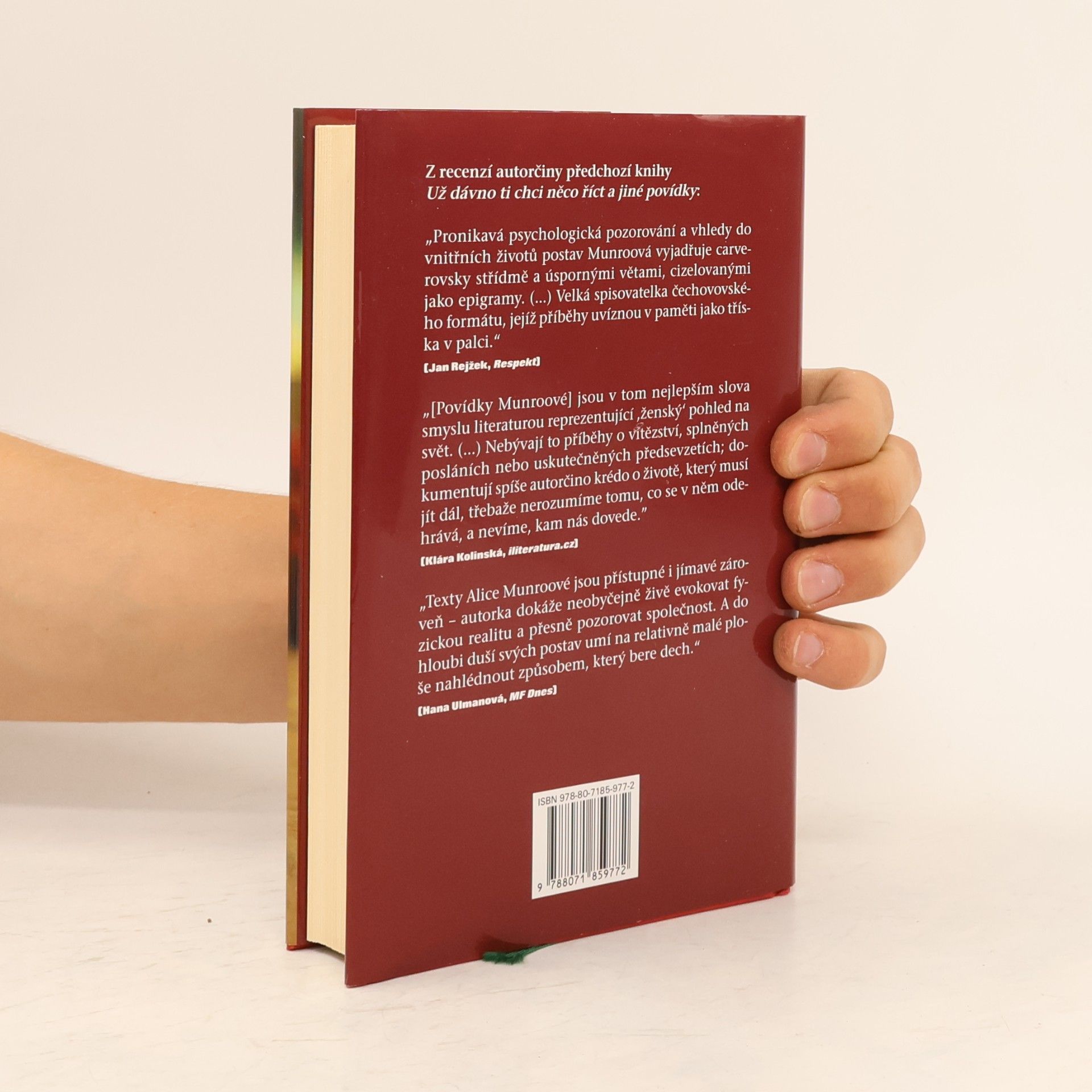 Alice Munro Nepřítel, přítel, ctitel, milenec, manžel