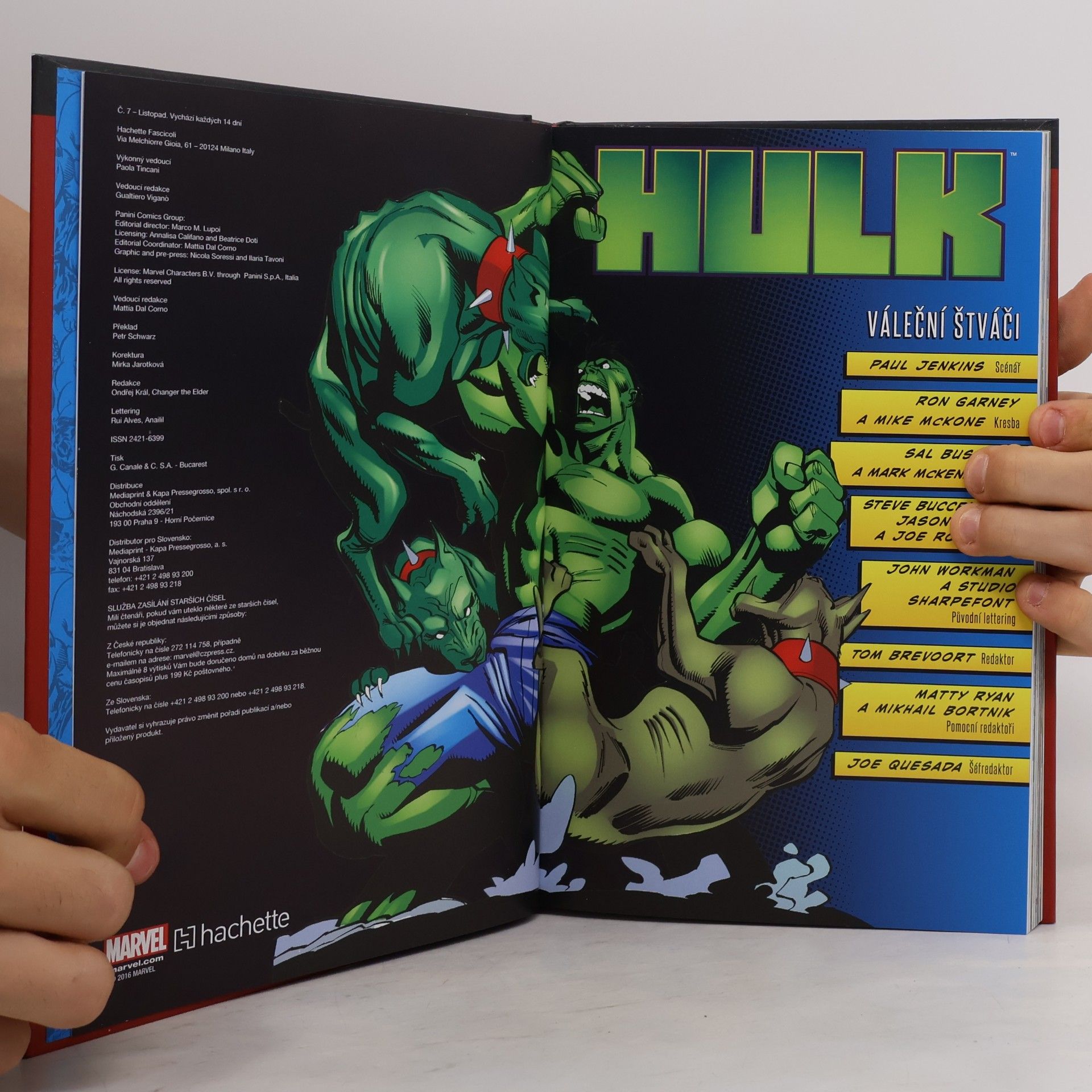 Paul Jenkins Nejmocnější hrdinové Marvelu 7. Hulk