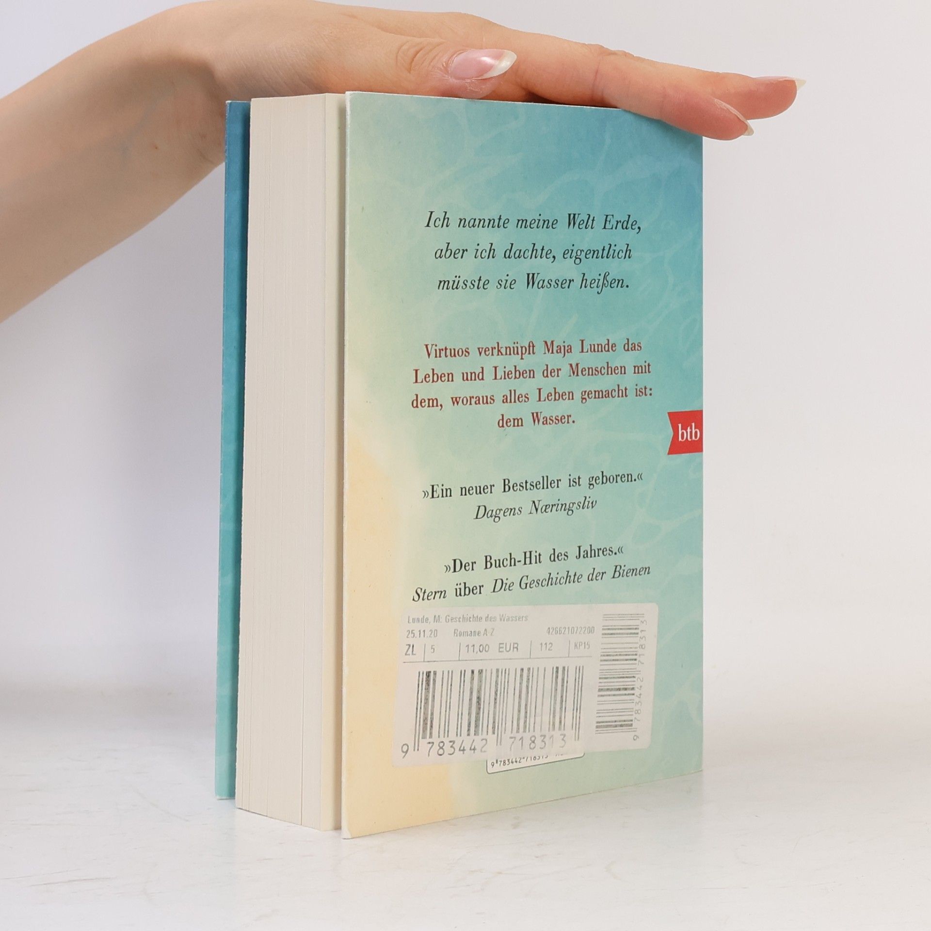 Maja Lunde Die Geschichte des Wassers : Roman