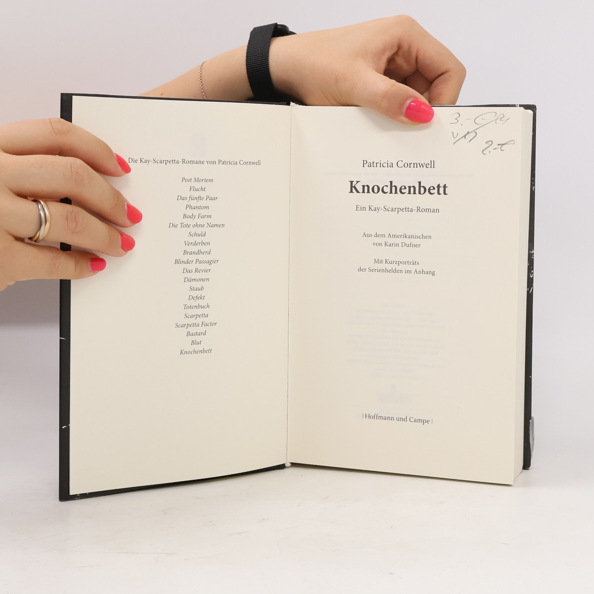 Patricia Cornwell Knochenbett