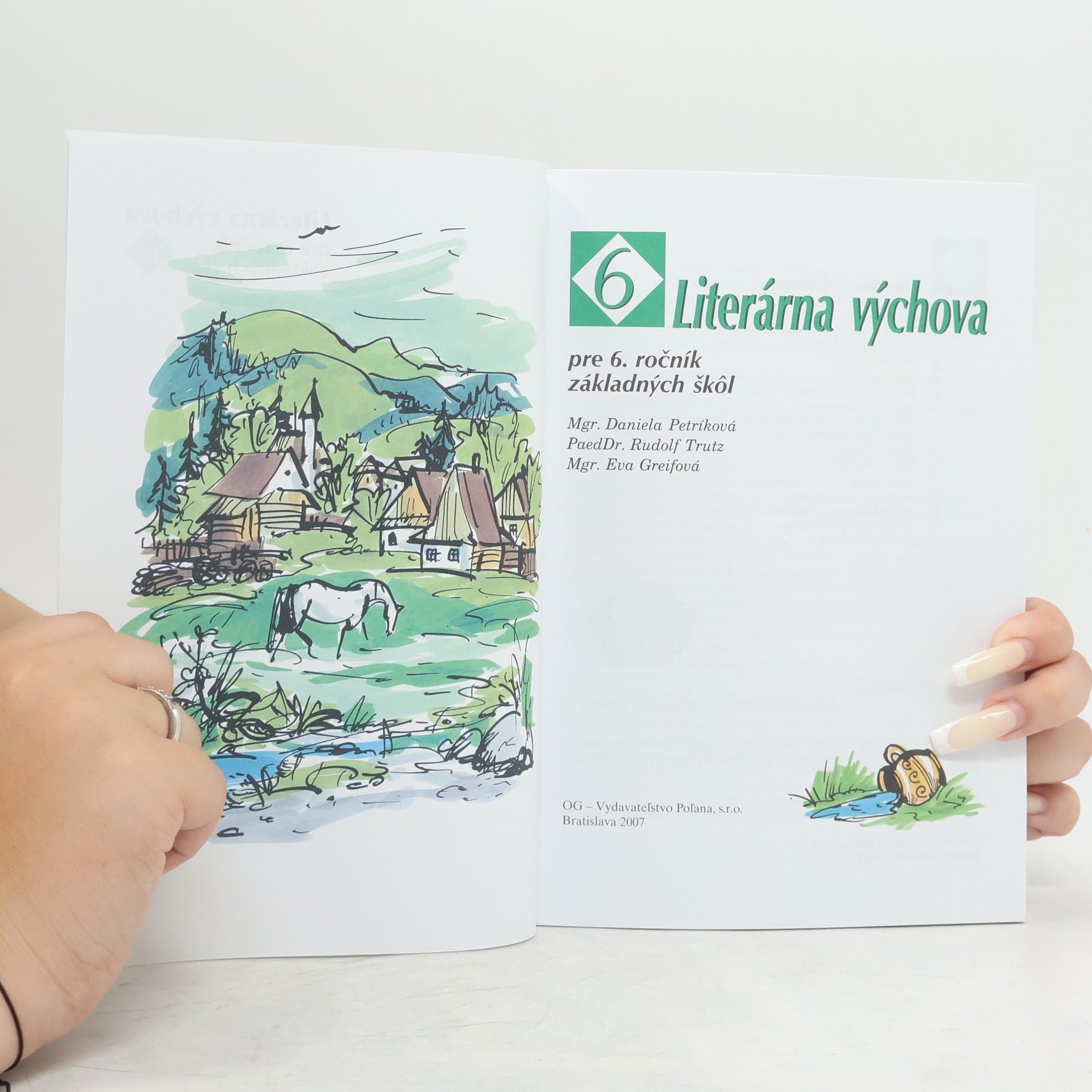 Daniela Petríková Literárna výchova 6
