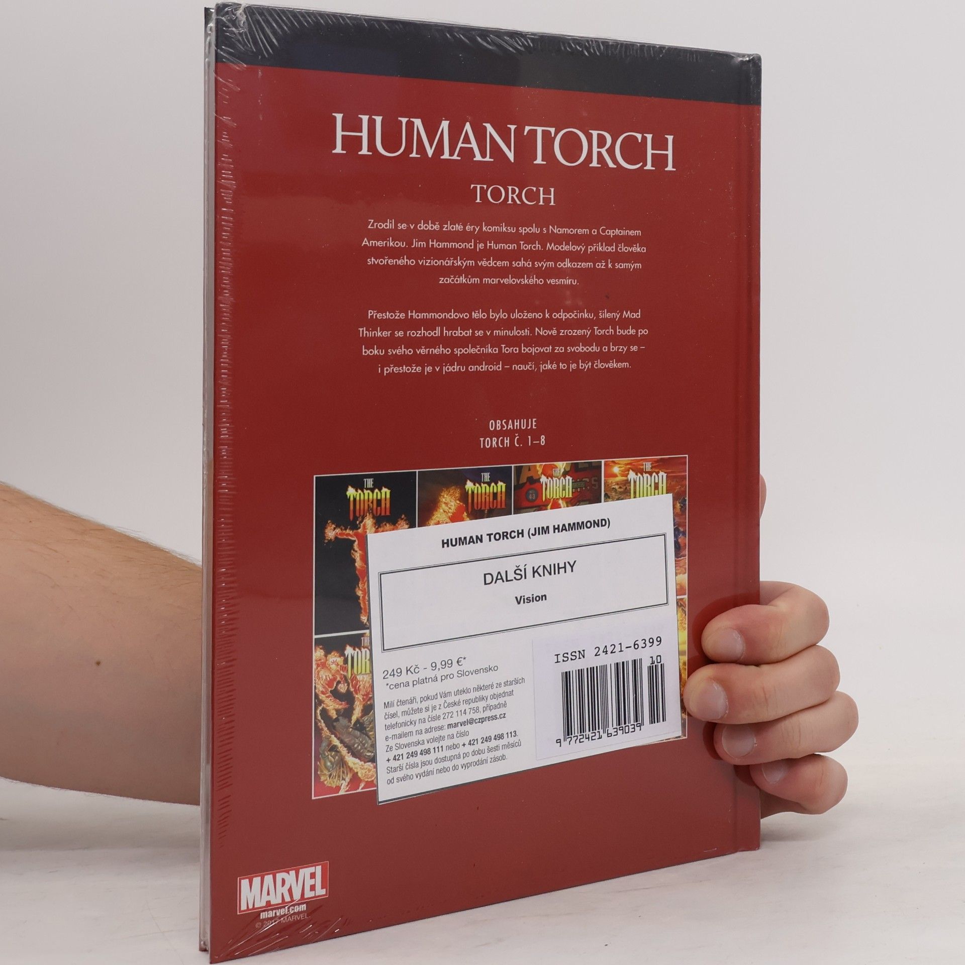 Jim Hammond Nejmocnější hrdinové Marvelu 15. Human Torch