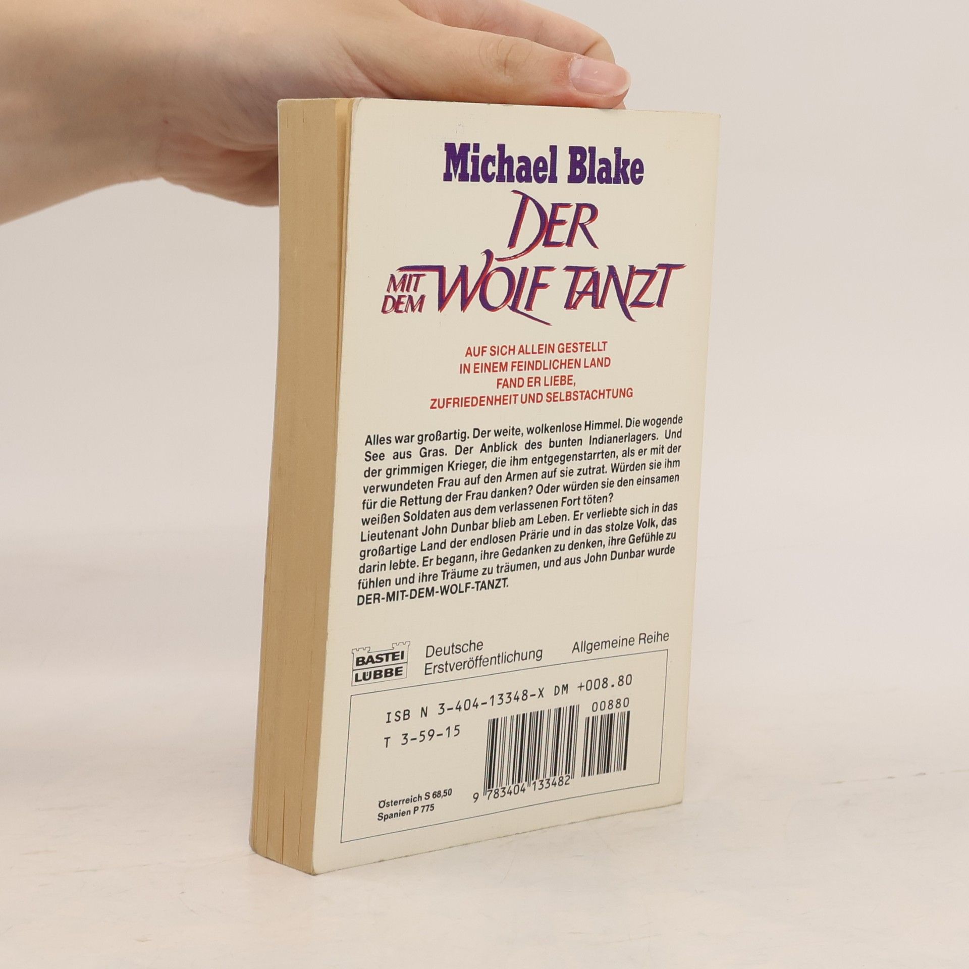 Michael Blake Der mit dem Wolf tanzt