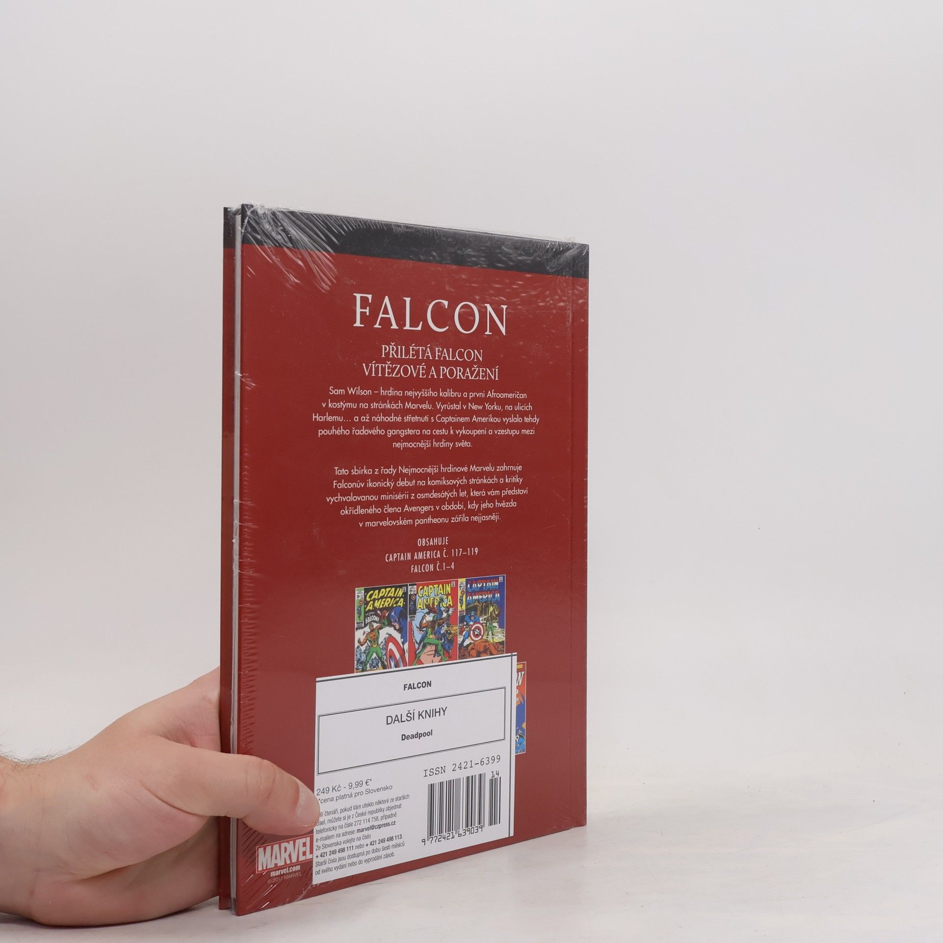 Stan Lee Nejmocnější hrdinové Marvelu. 17. Falcon