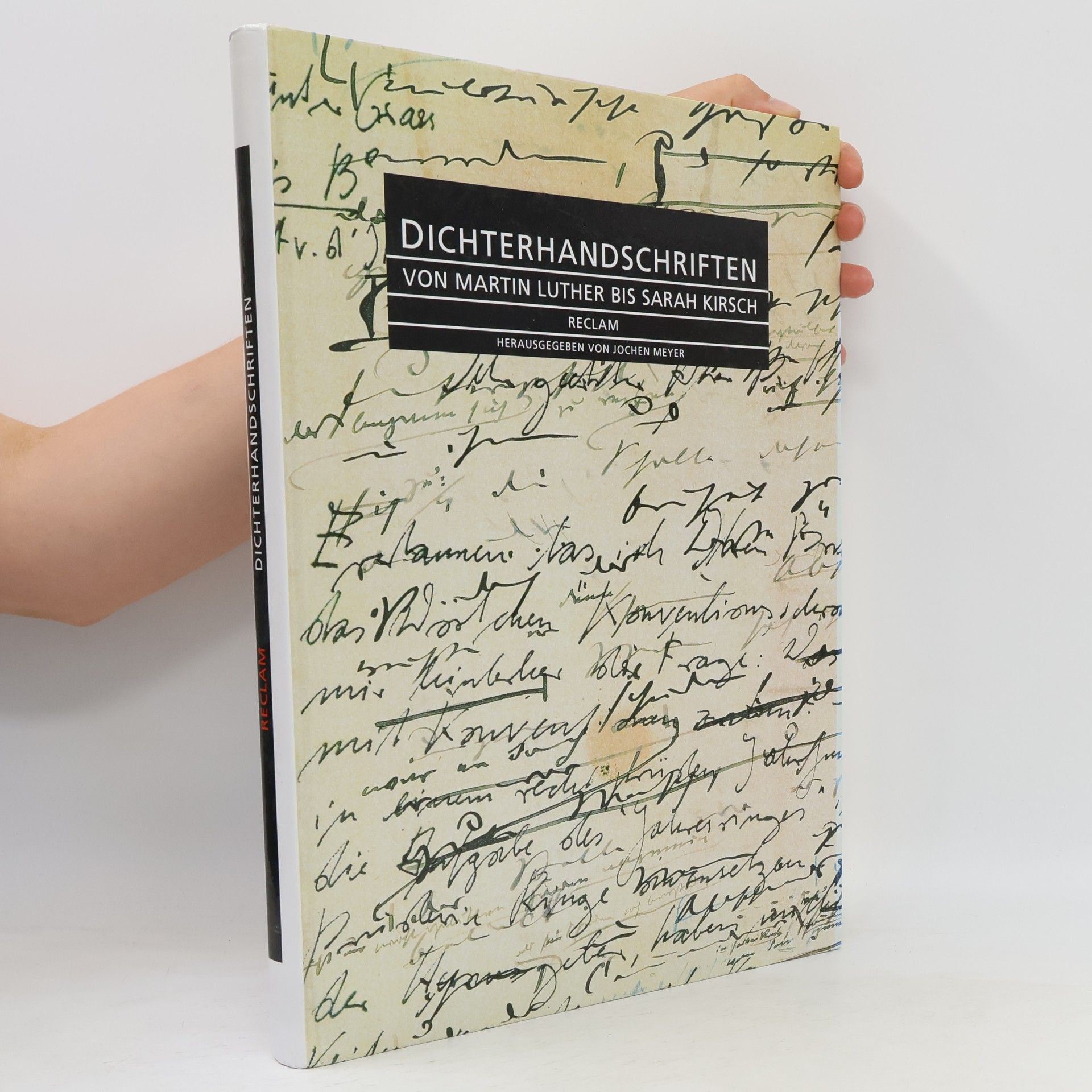 Jochen Meyer Dichterhandschriften