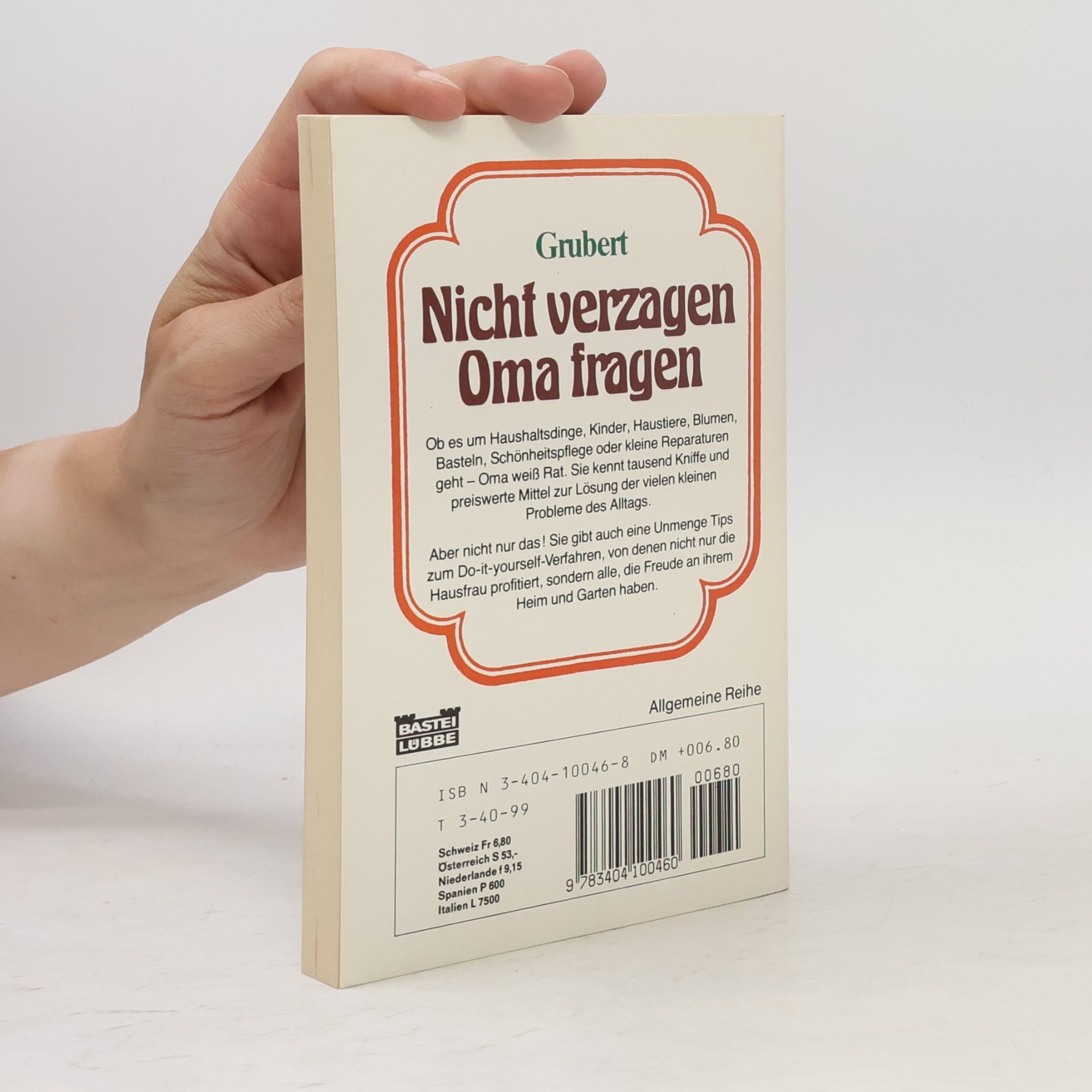 Collectif d'auteurs Nicht verzagen, Oma fragen.
