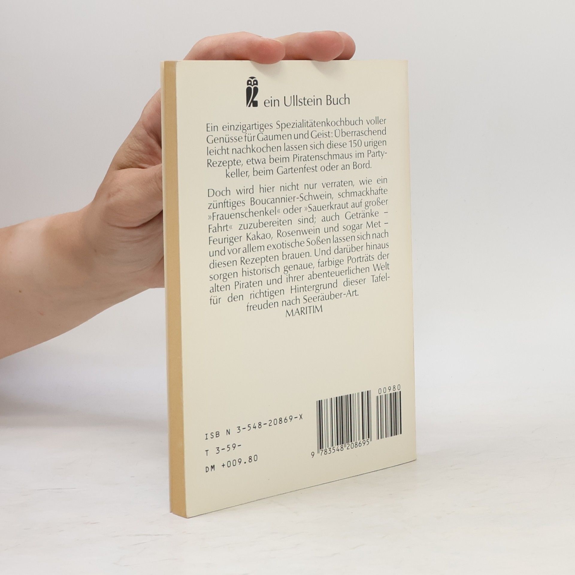Wolfram zu Mondfeld Das Piratenkochbuch