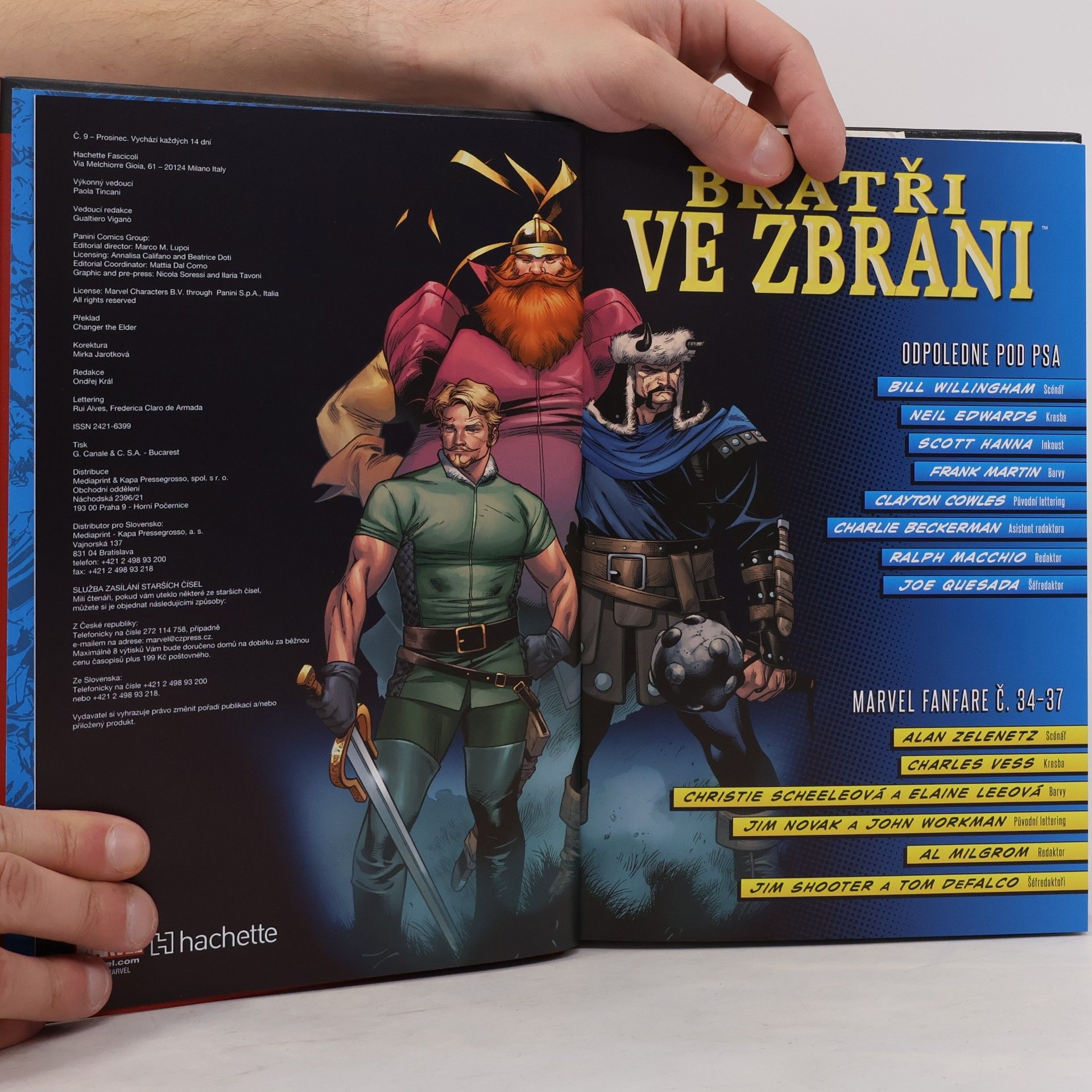Bill Willingham Nejmocnější hrdinové Marvelu 9. Bratři ve zbrani