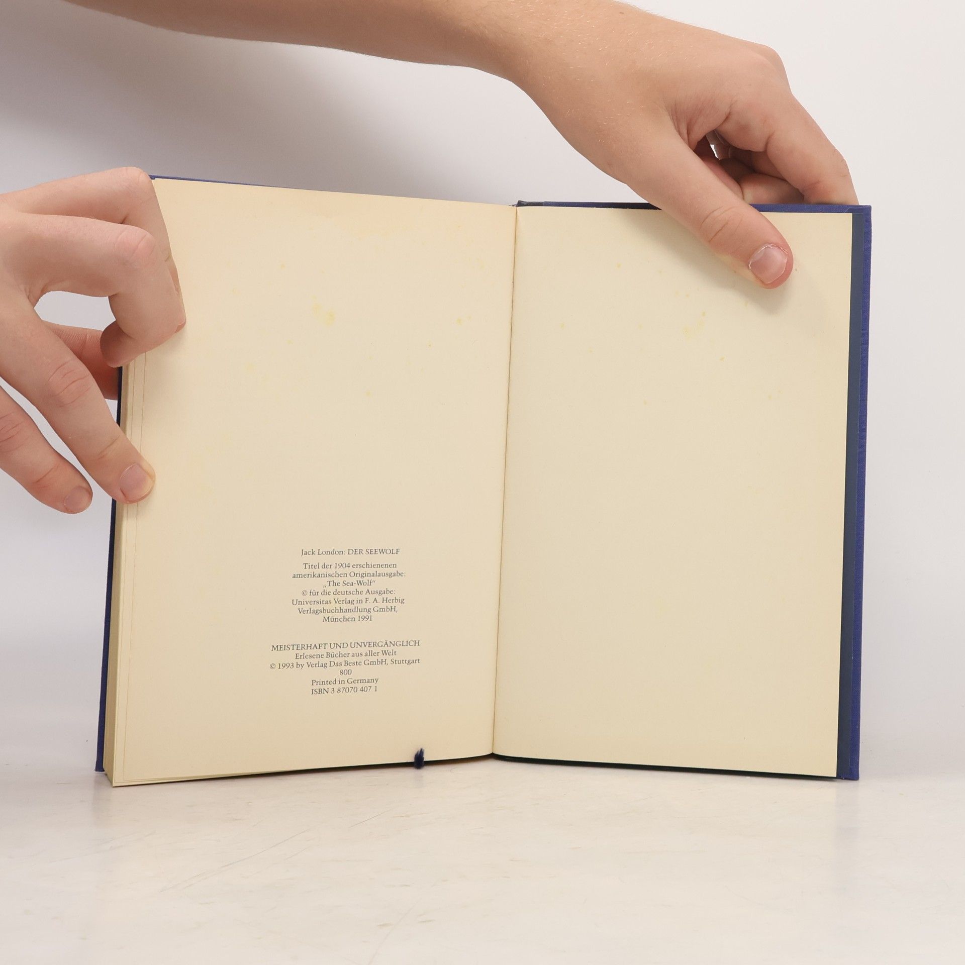 Jack London Der Seewolf