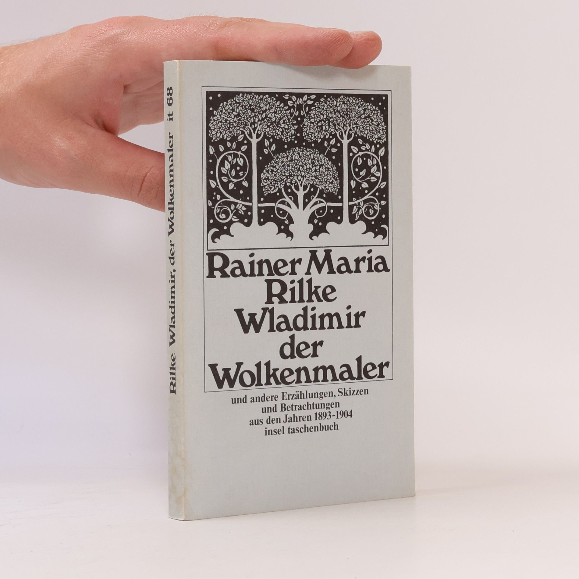 Rainer Maria Rilke Wladimir, der Wolkenmaler. und andere Erzählungen, Skizzen und Betrachtungen aus den Jahren 1893 - 1904.
