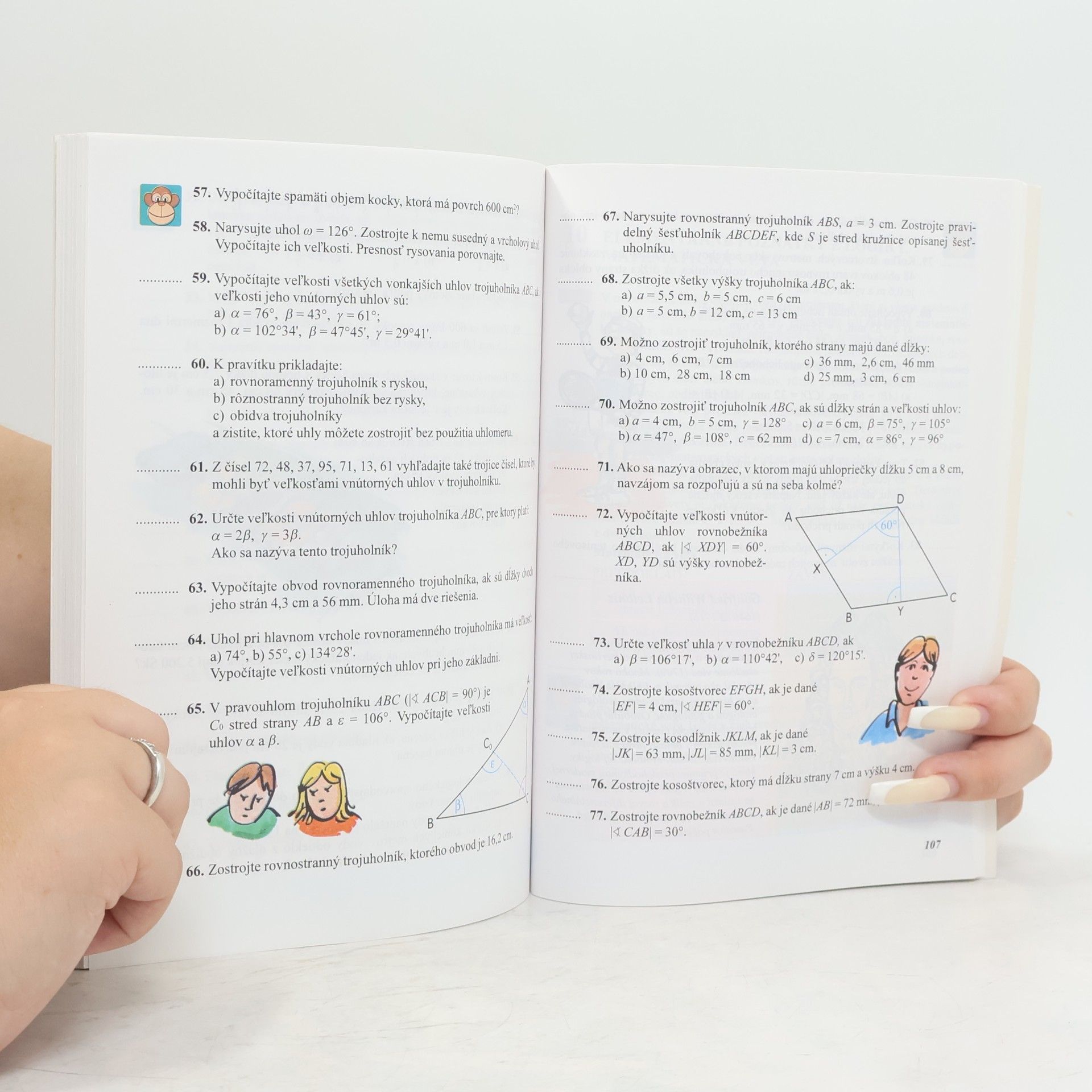 Ondrej Šedivý Matematika pre 6. ročník základných škôl, 2. časť
