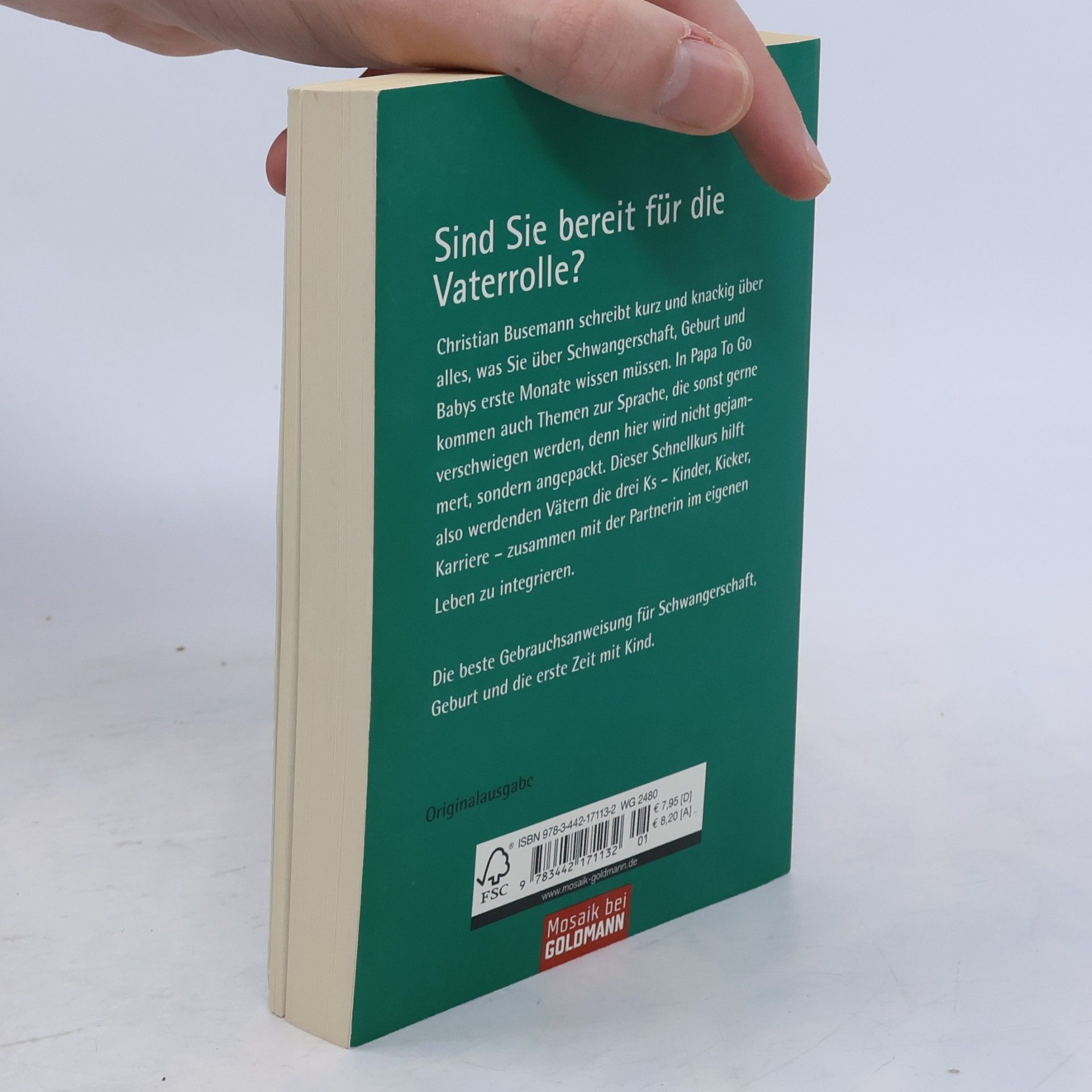 Christian Busemann Papa to go : Schnellkurs für werdende Väter