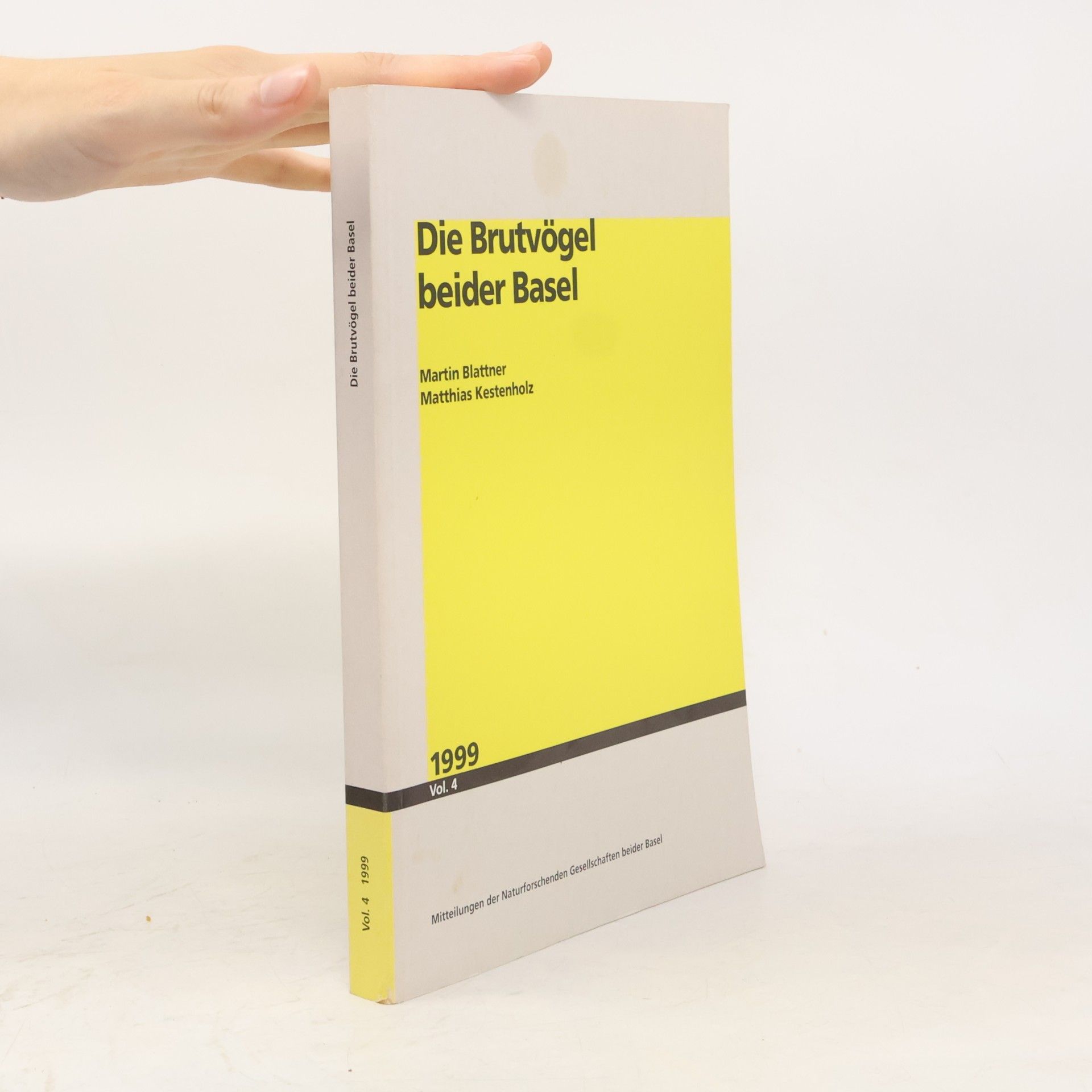 Matthias Kestenholz Die Brutvögel beider Basel