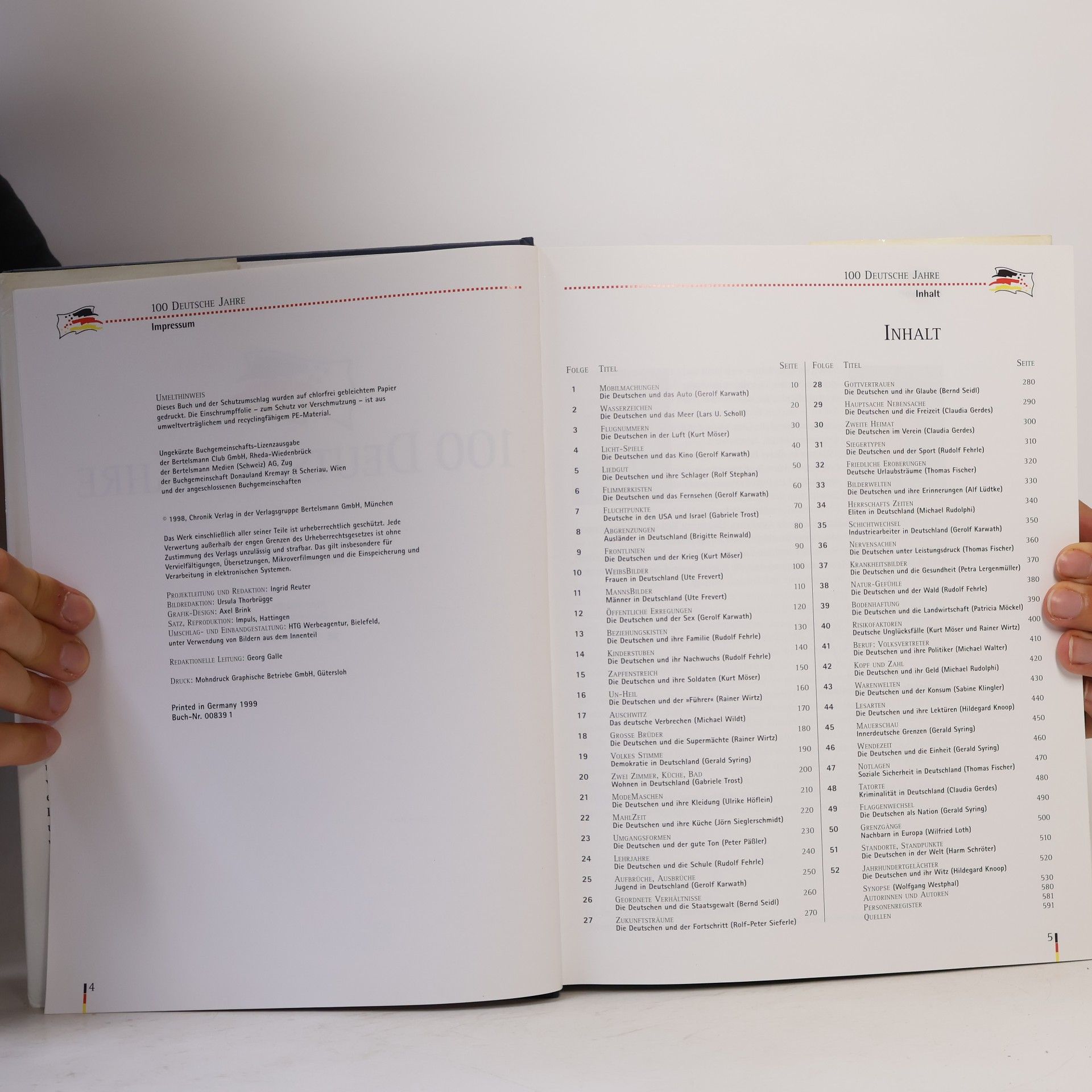Autorenkollektiv 100 Deutsche Jahre