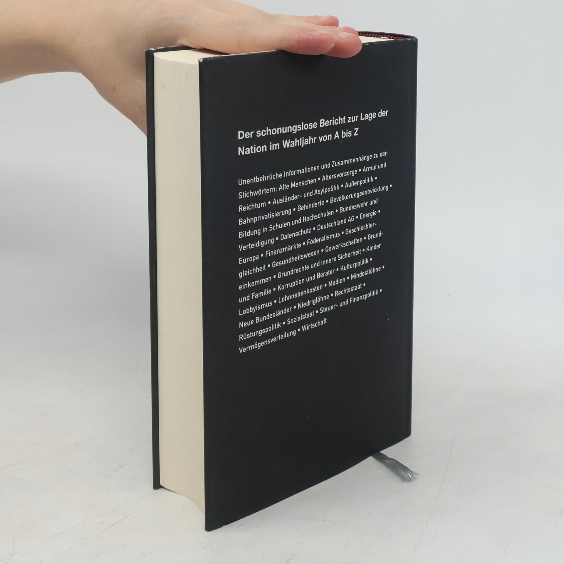 Gabriele Gillen Schwarzbuch Deutschland : das Handbuch der vermissten Informationen