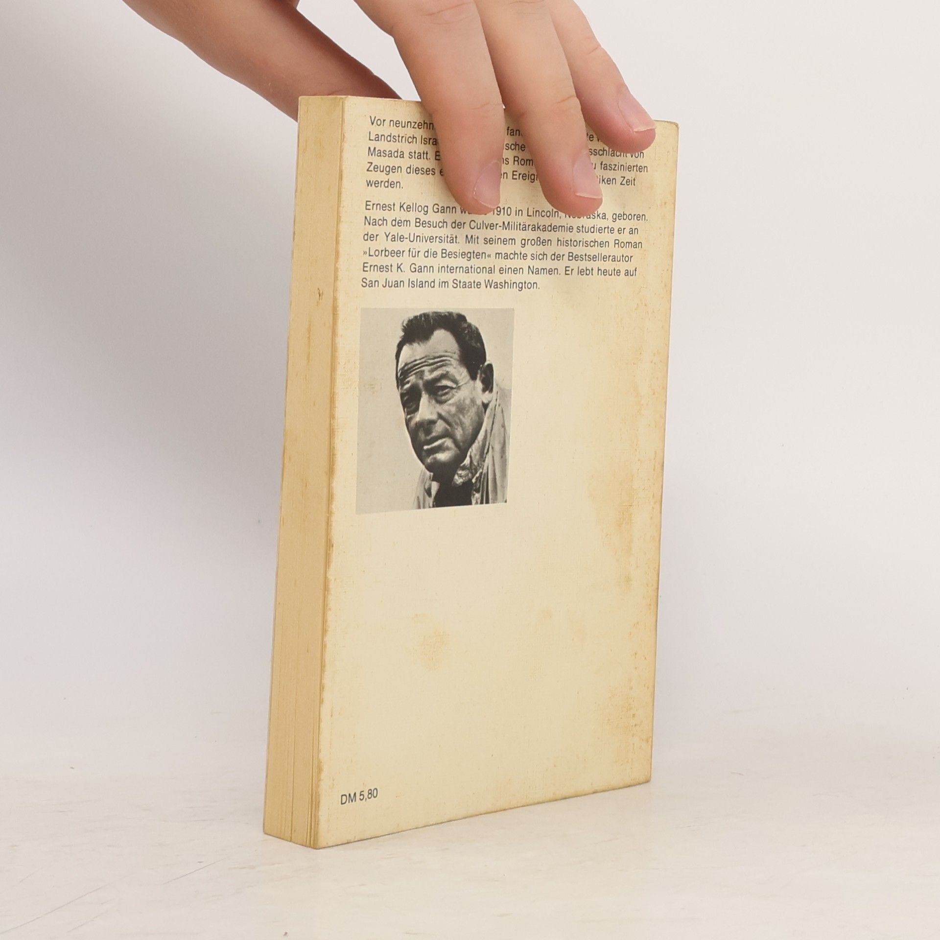 Ernest K. Gann Lorbeer für die Besiegten