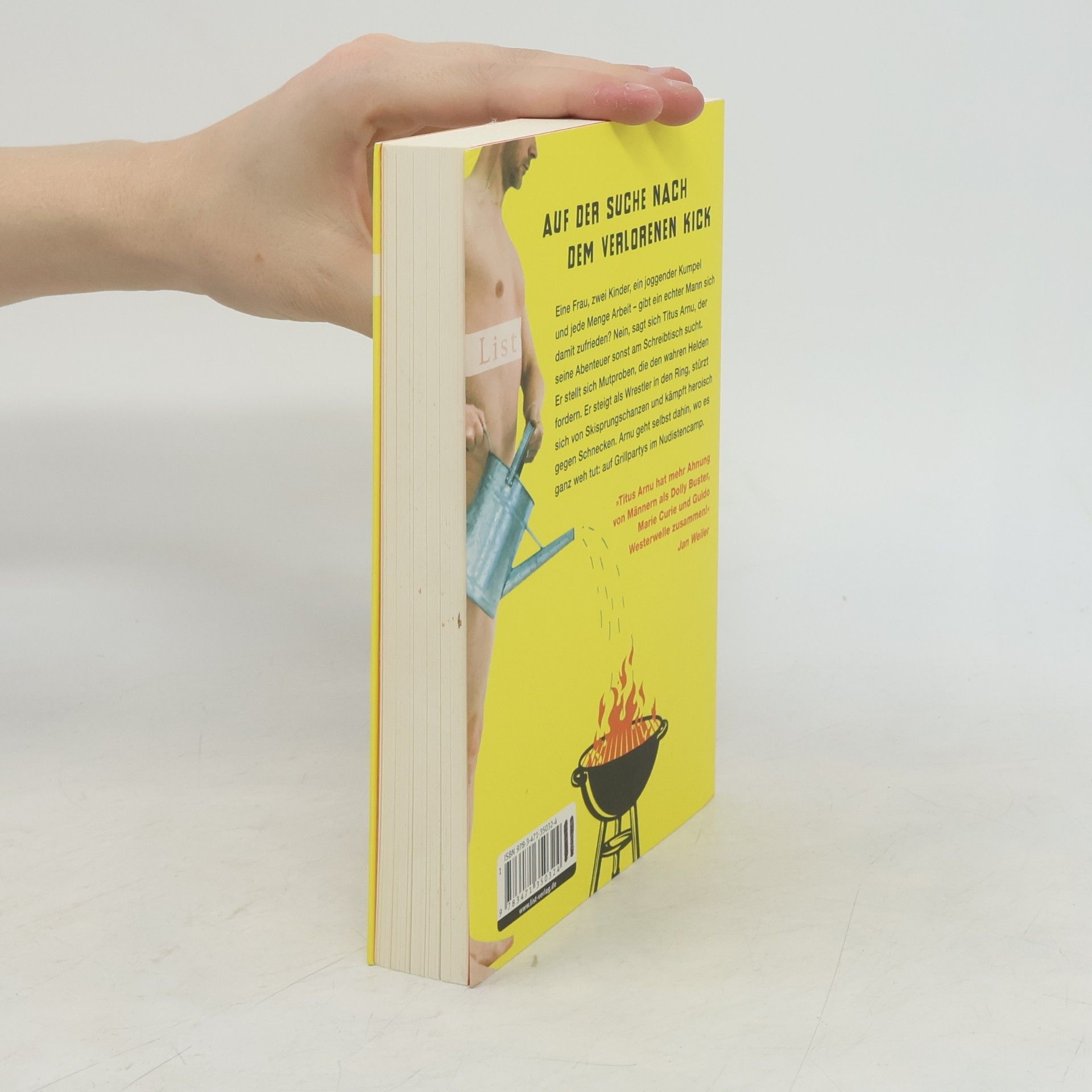 Titus Arnu Nackt am Grill