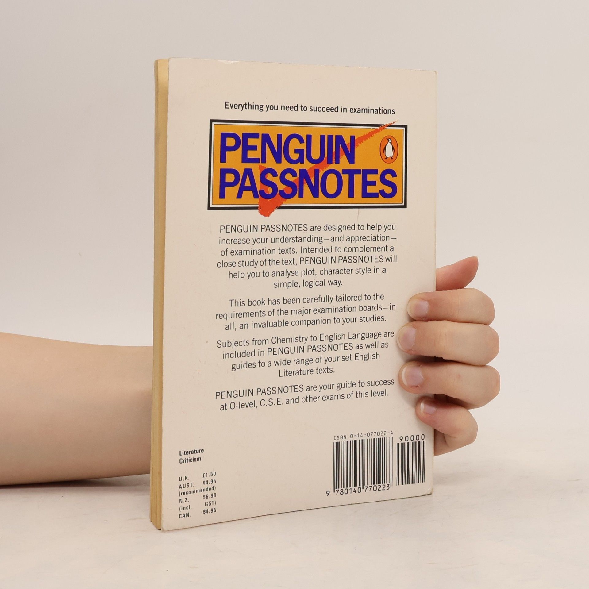 Graham Handley Penguin Passnotes: Harper Lee, To Kill a Mockingbird