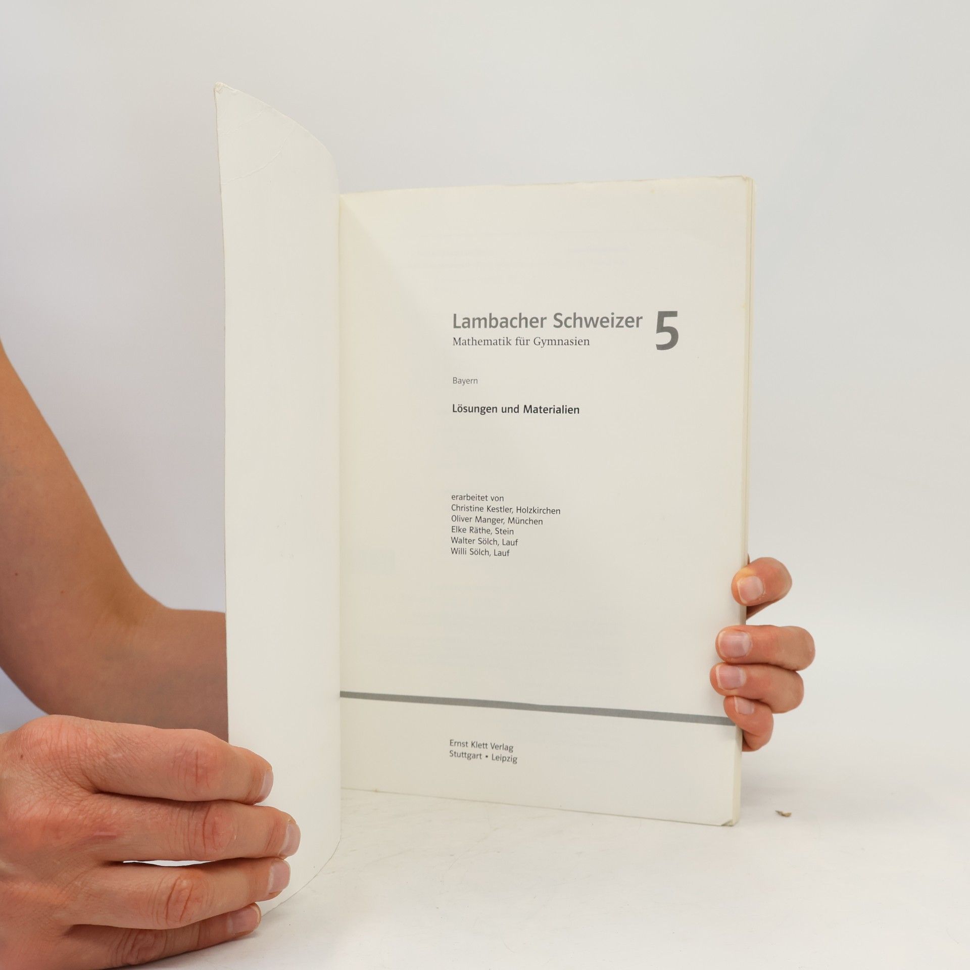 Herbert Götz Lambacher Schweizer - Ausgabe für Bayern