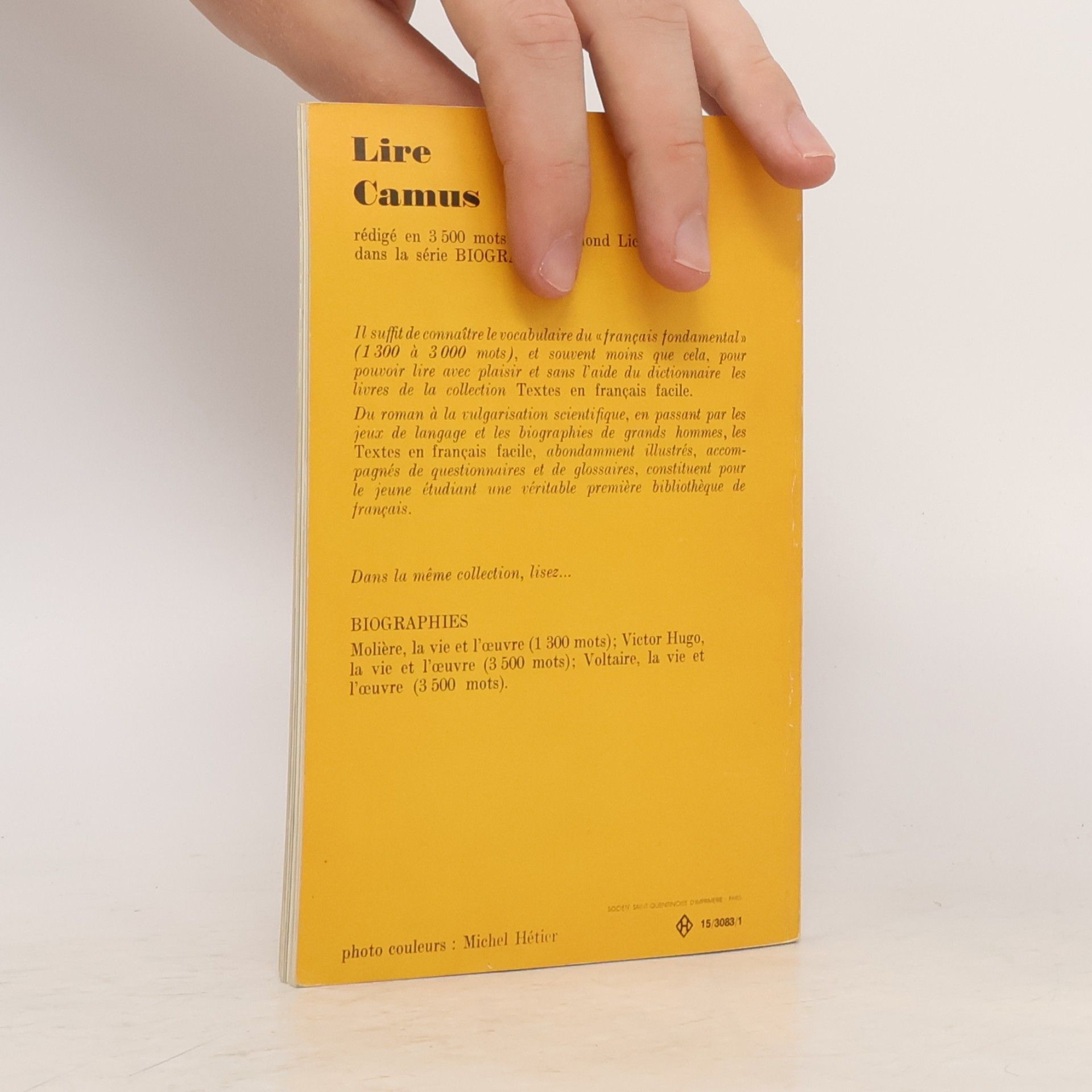 Kolektiv autorů Livre Camus