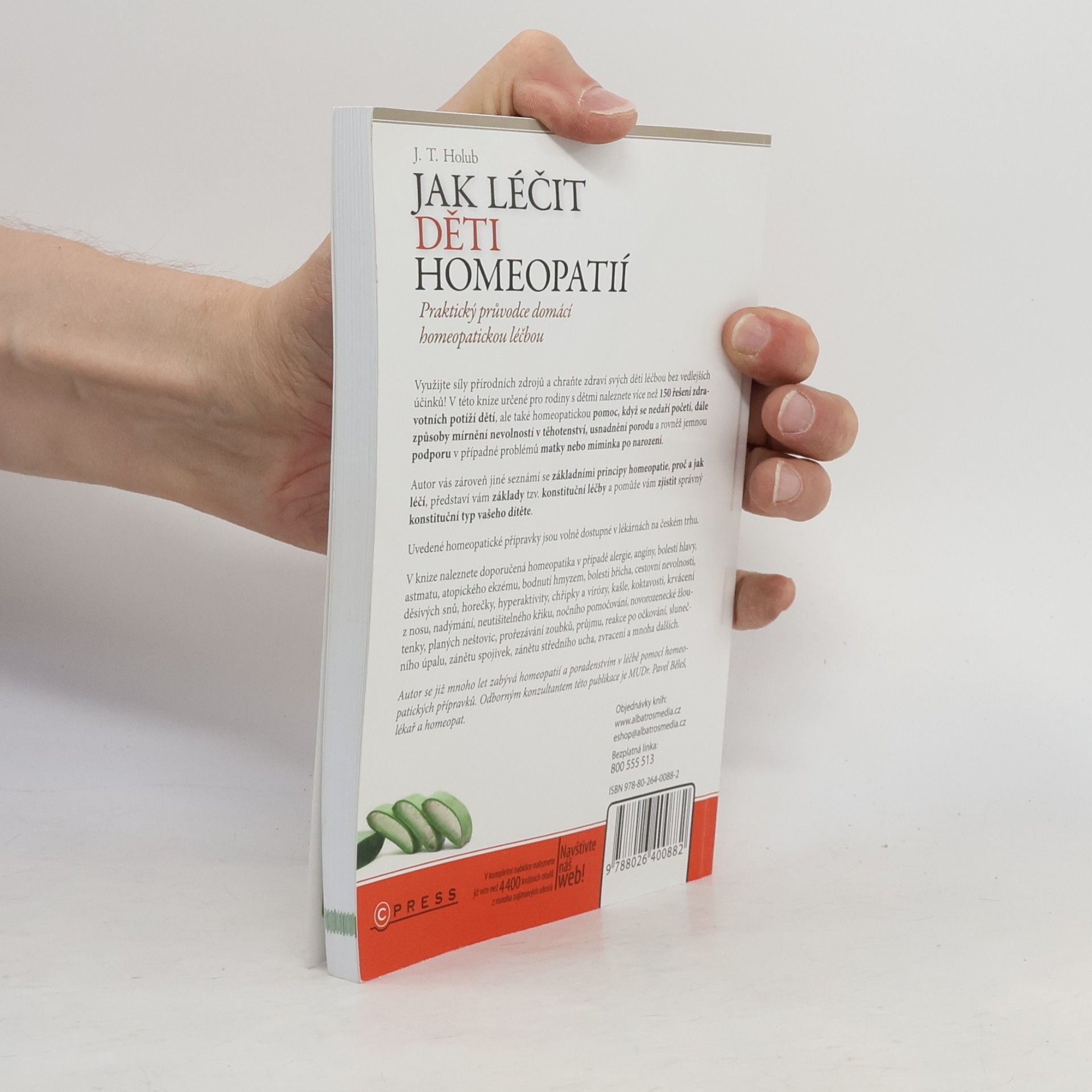 J. T. Holub Jak léčit děti homeopatií