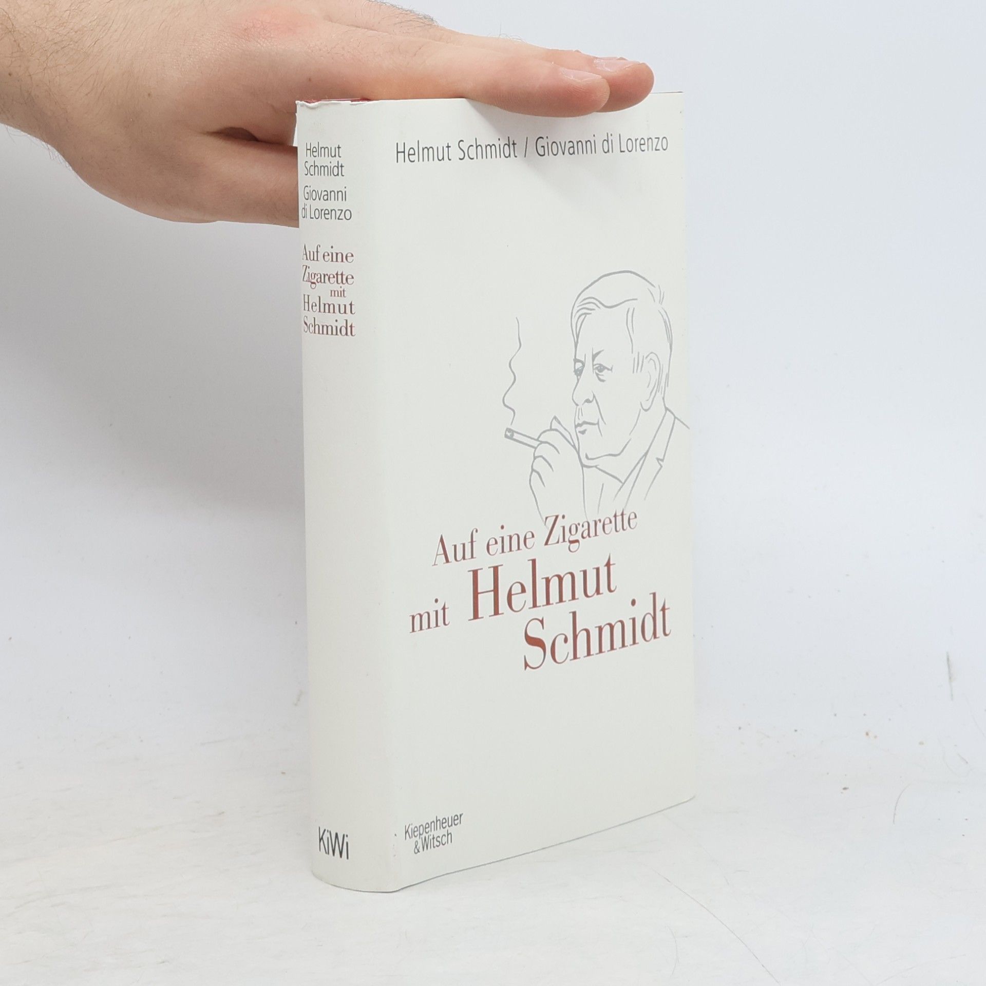 Helmut Schmidt Auf eine Zigarette mit Helmut Schmidt