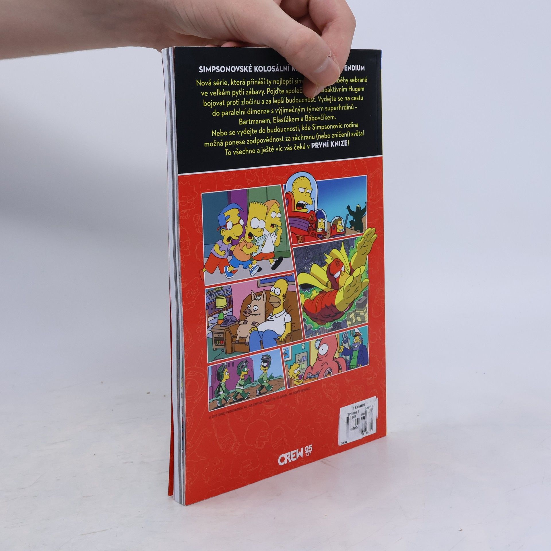 Collectif d'auteurs Simpsonovi Kolosální komiksové kompendium