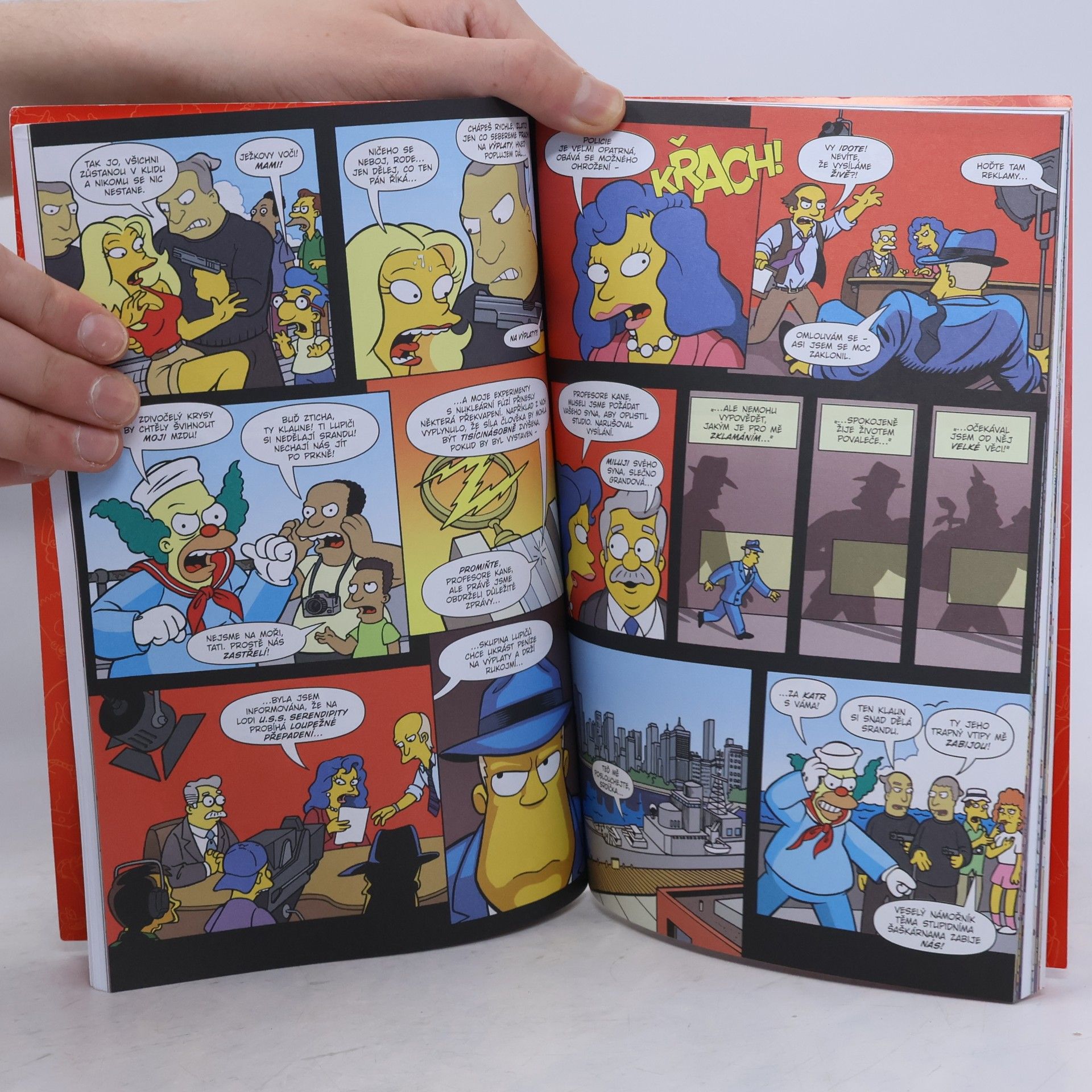 Collectif d'auteurs Simpsonovi Kolosální komiksové kompendium