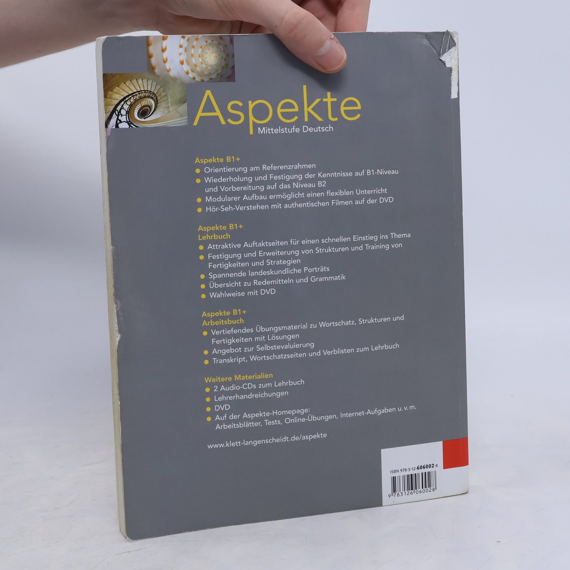 Ute Koithan Aspekte : Mittelstufe Deutsch. Niveau B1+.