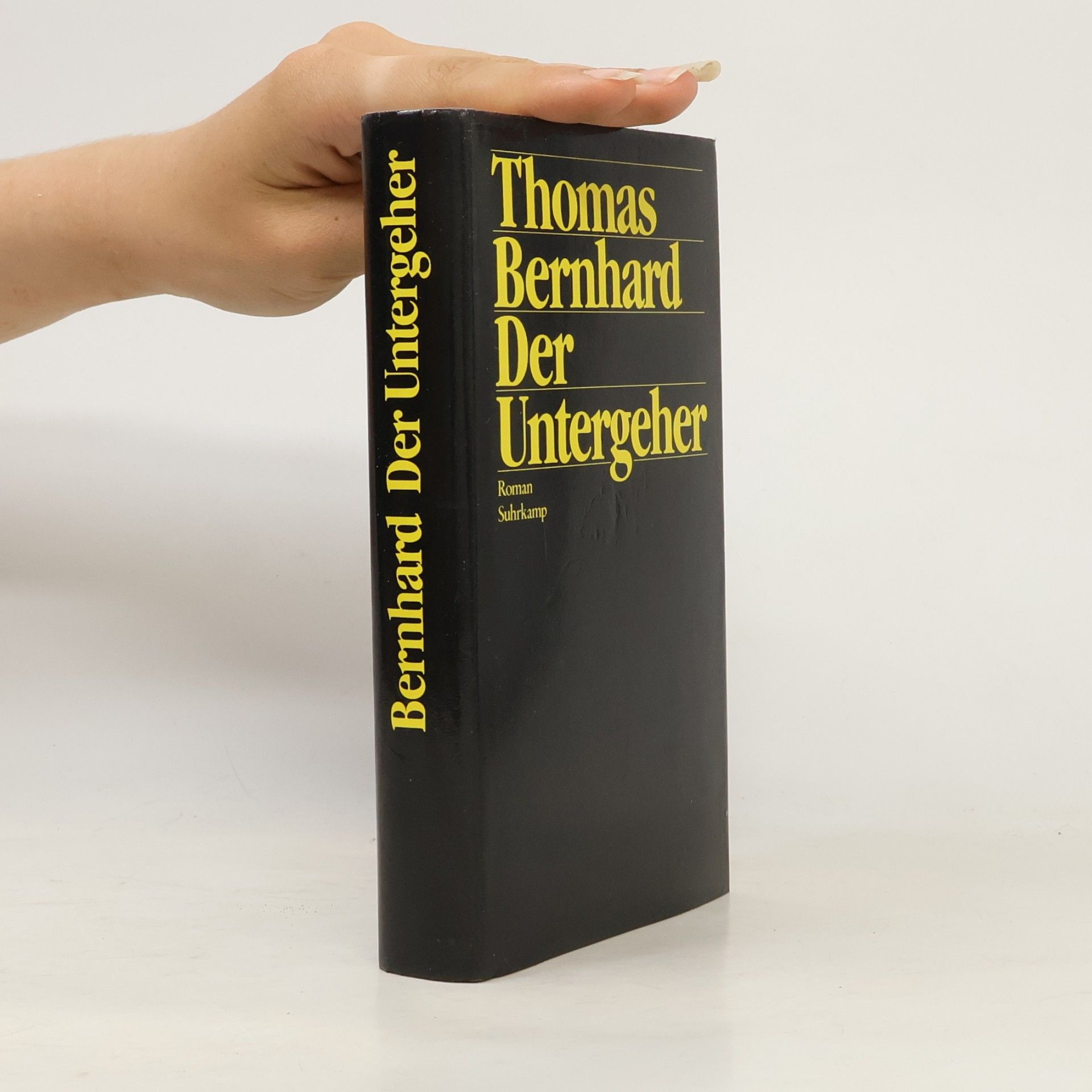 Thomas Bernhard Der Untergeher