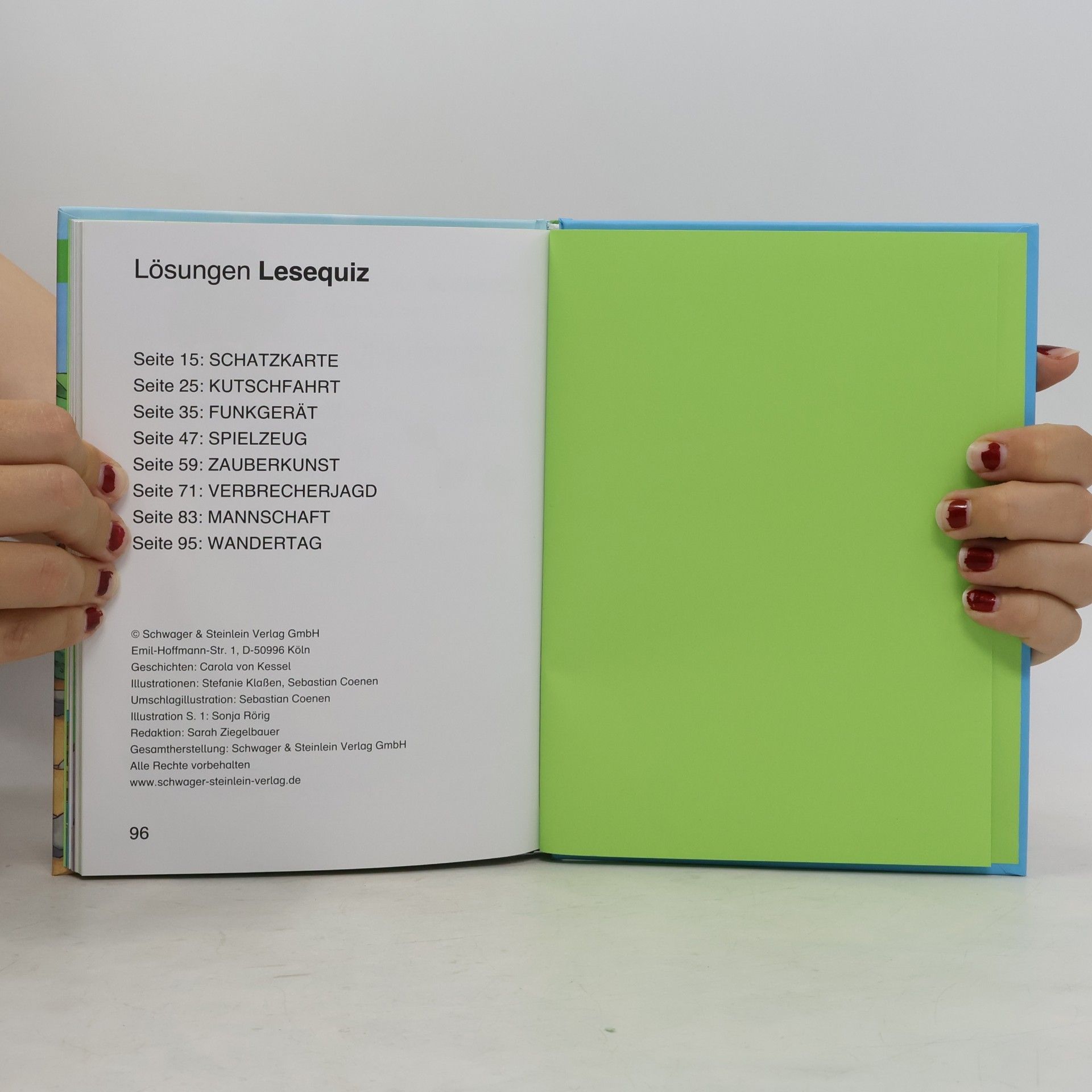 Carola von Kessel Lesen lernen mit Geschichten. 2. Schuljahr