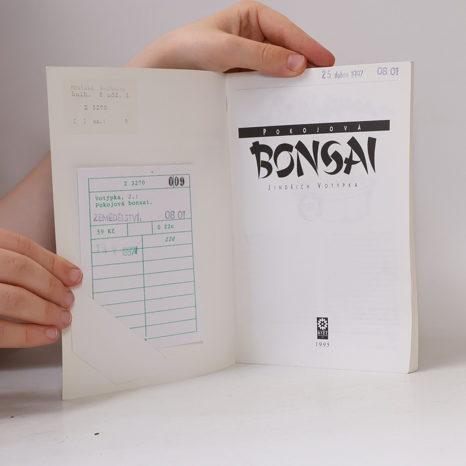 Jindřich Votýpka Pokojová bonsai