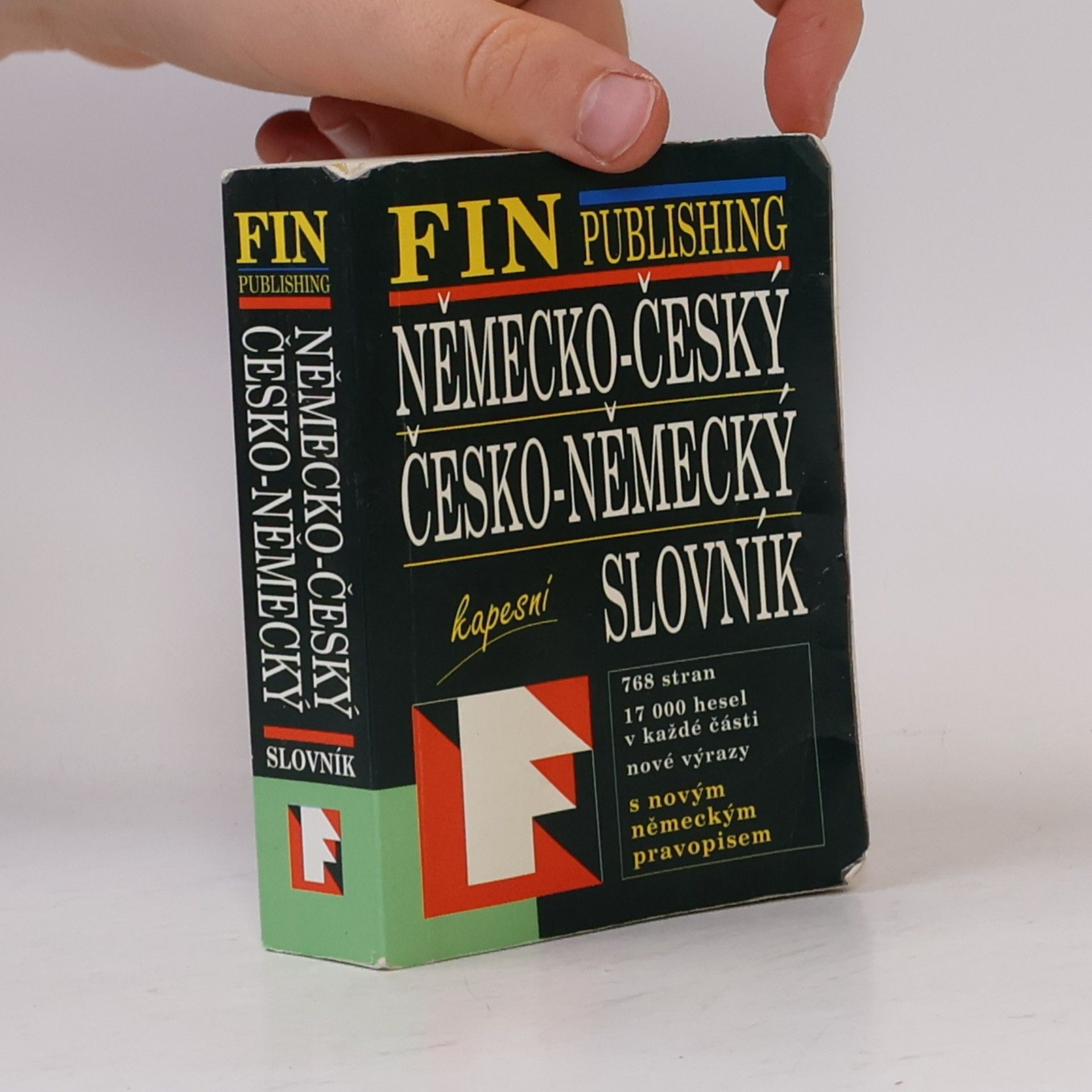 Kolektiv autorů Německo-český, česko-německý kapesní slovník. S novým německým pravopisem