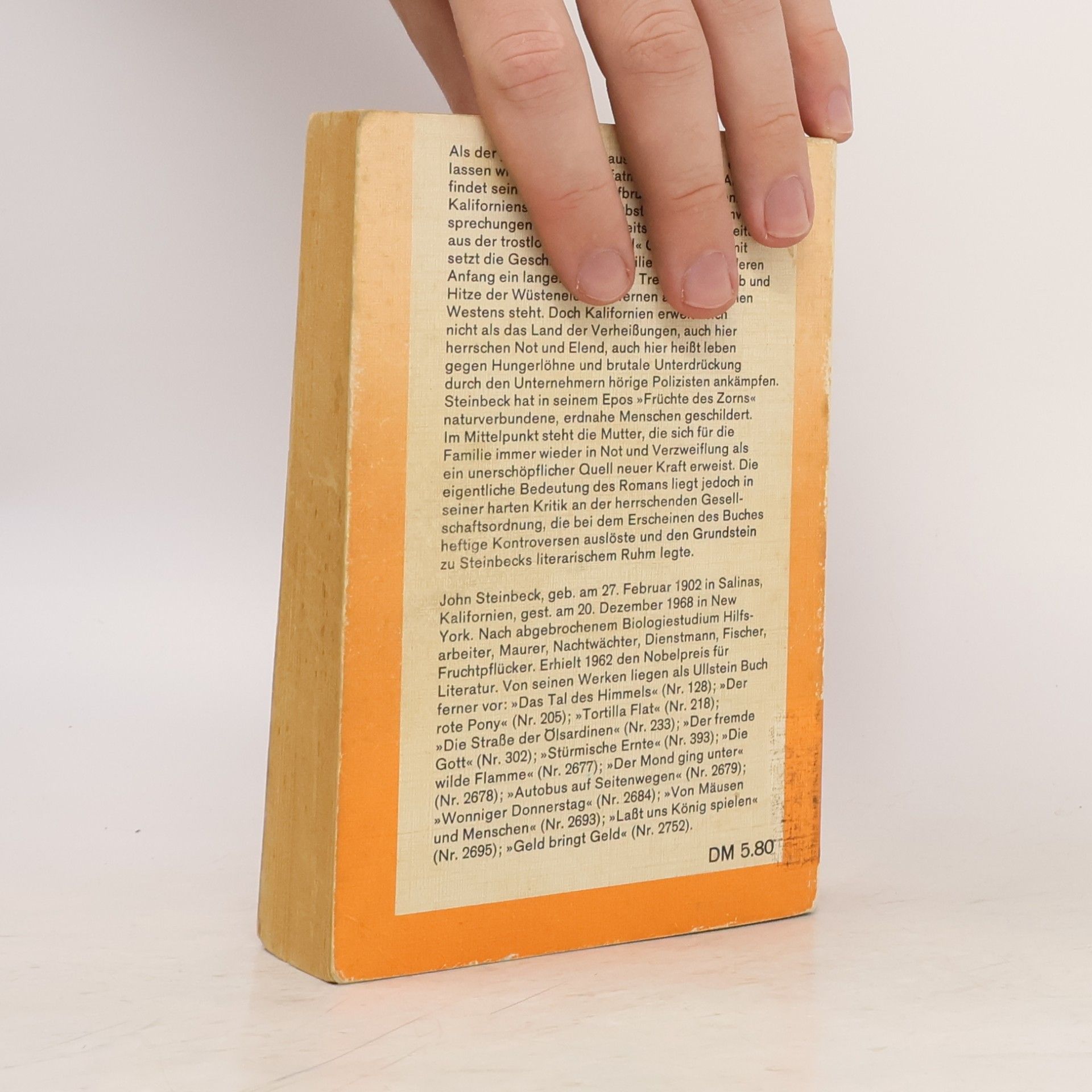 John Steinbeck Fruchte des Zorns