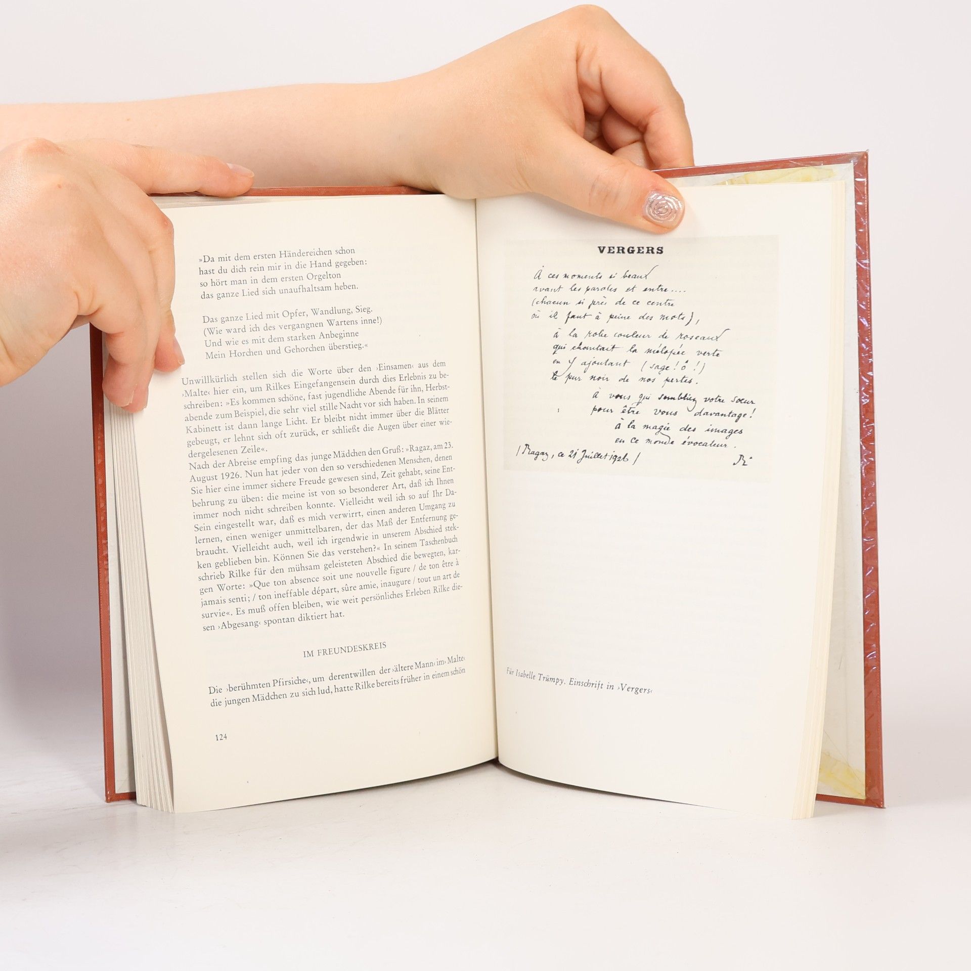 Ingeborg Schnack Rilke in Ragaz