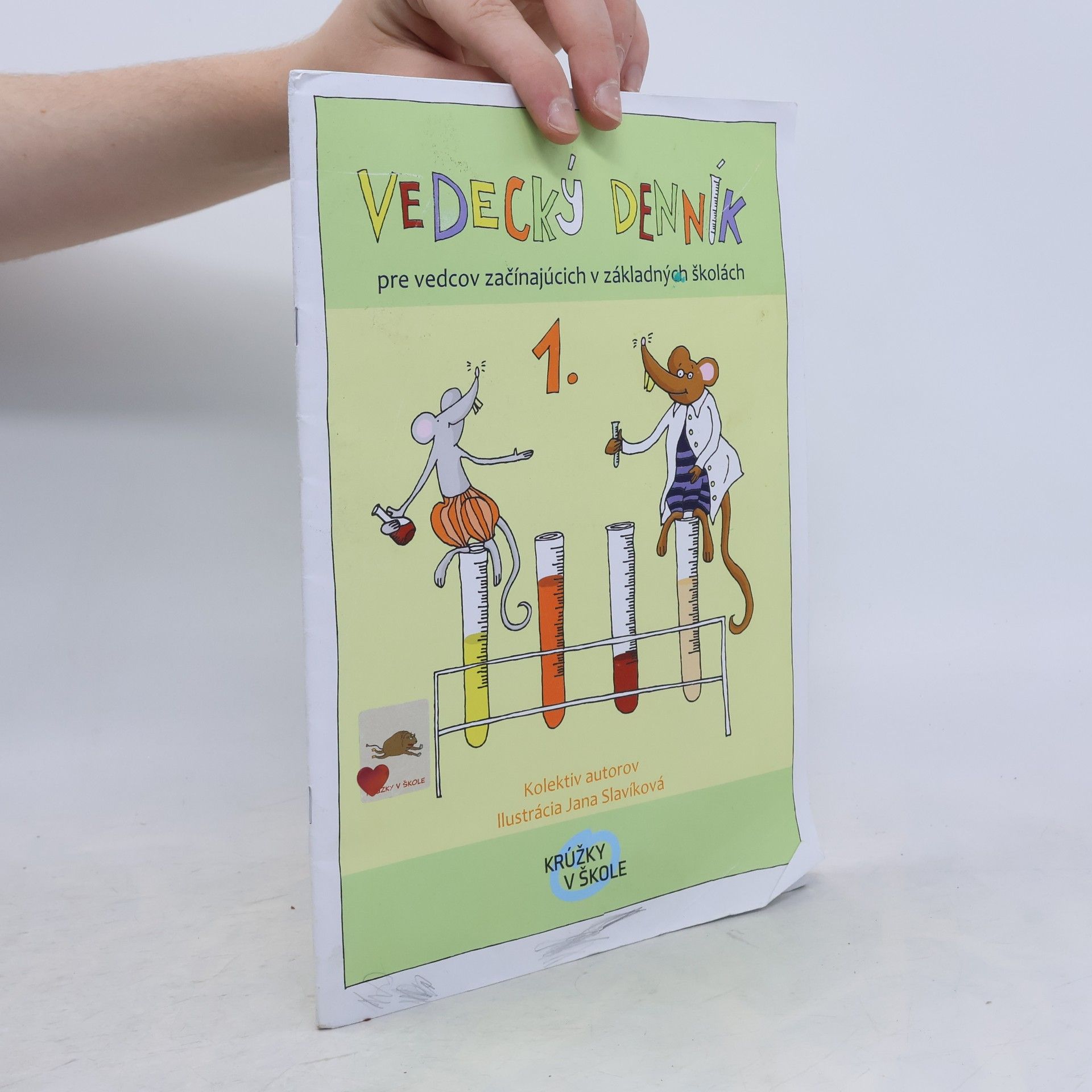 Autores varios Vedecký denník pre vedcov začínajúcích v základných školách 1.diel