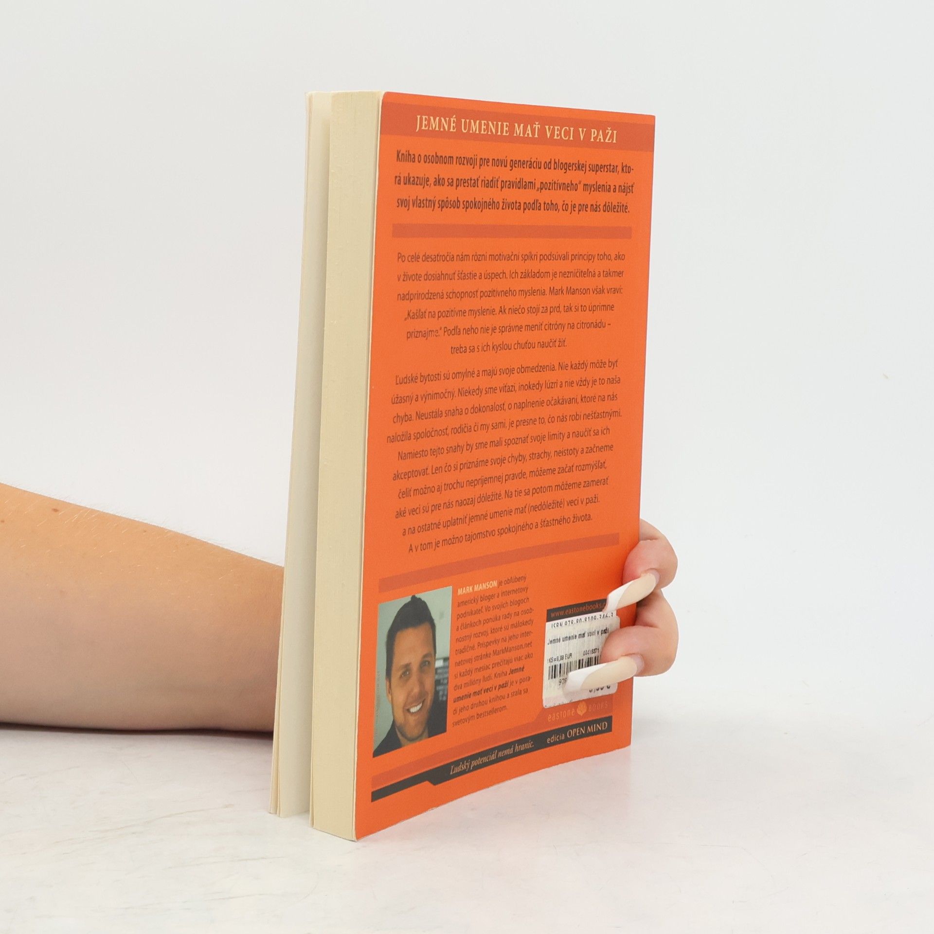 Mark Manson Jemné umenie mať veci v p**i