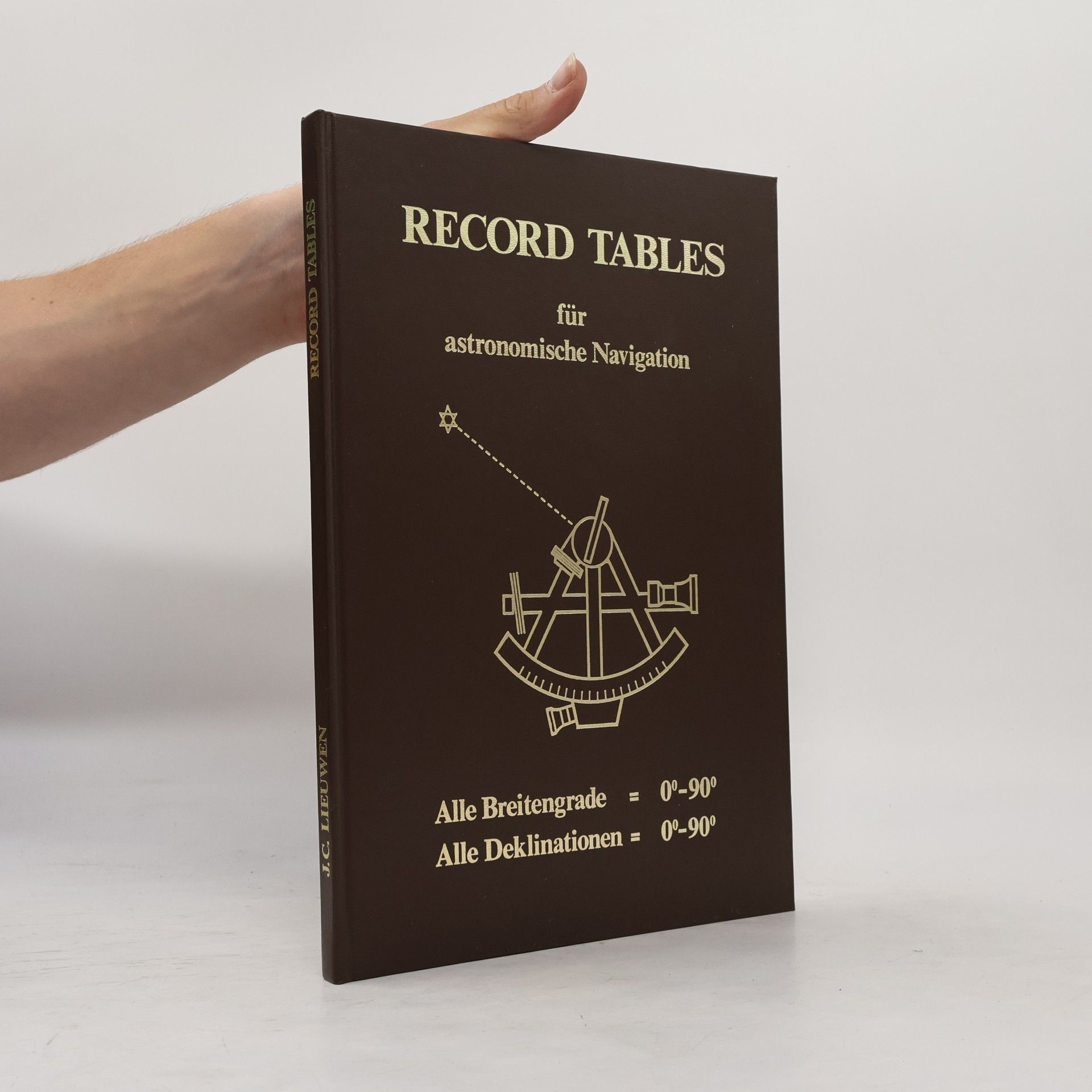 kolektiv Record Tables für astronomische Navigation