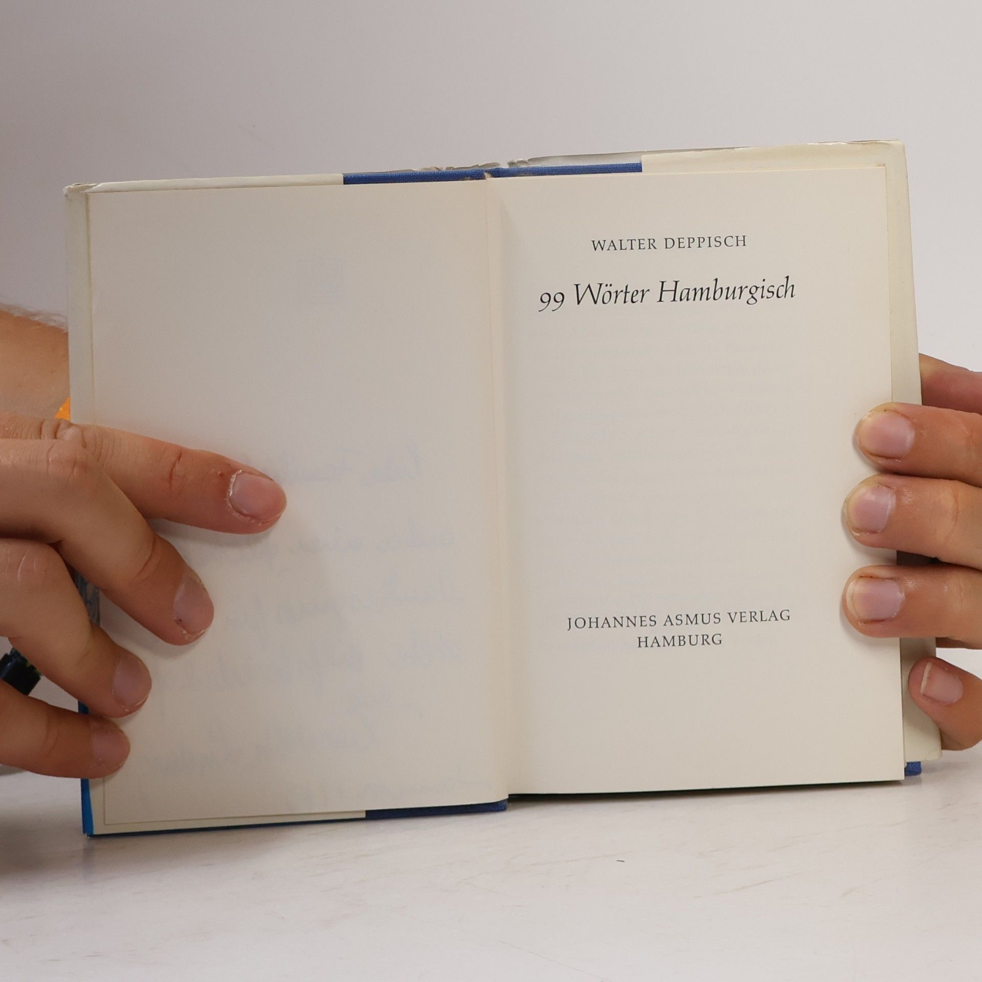 Walter Deppisch 99 Wörter Hamburgisch