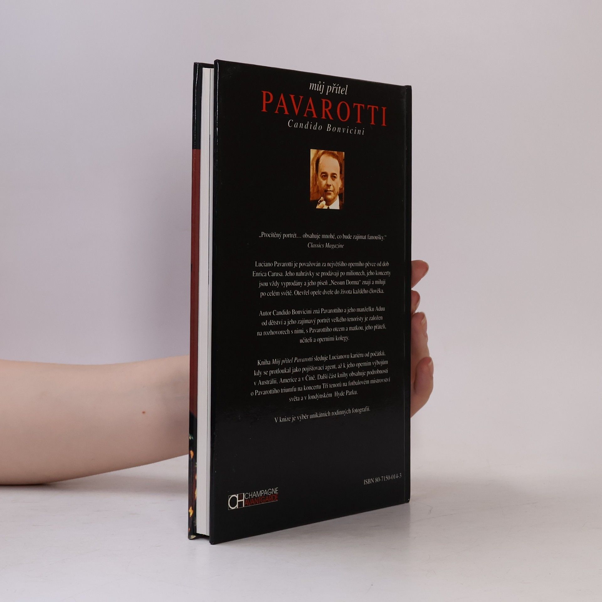 Candido Bonvicini Můj přítel Pavarotti