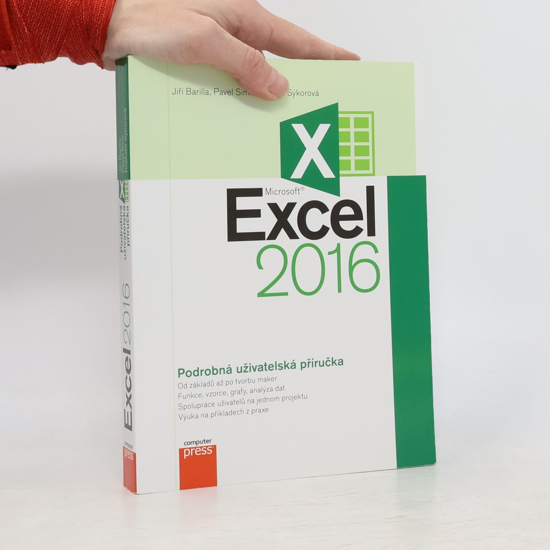 Květuše Sýkorová Microsoft Excel 2016 : podrobná uživatelská příručka