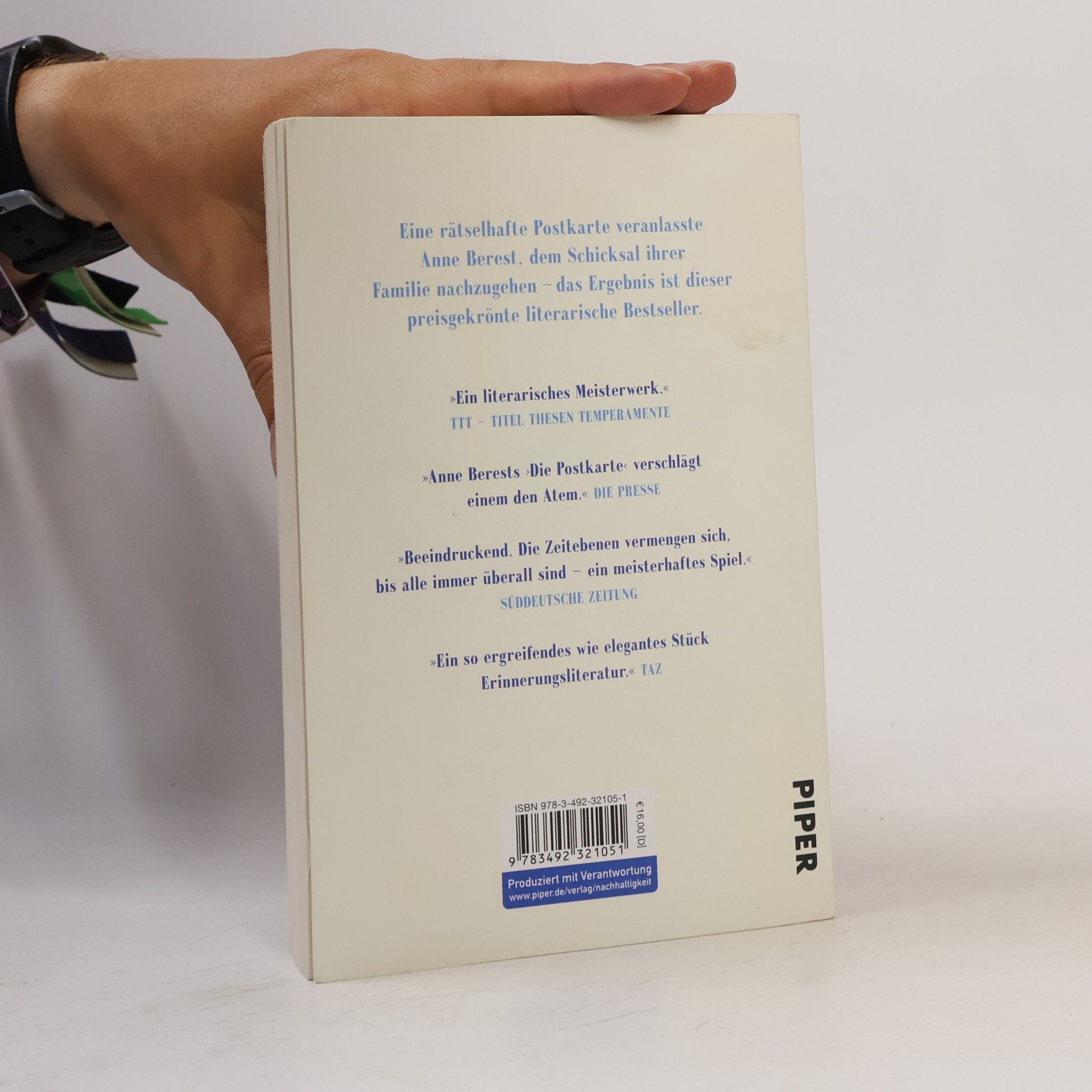 Anne Berest Die Postkarte