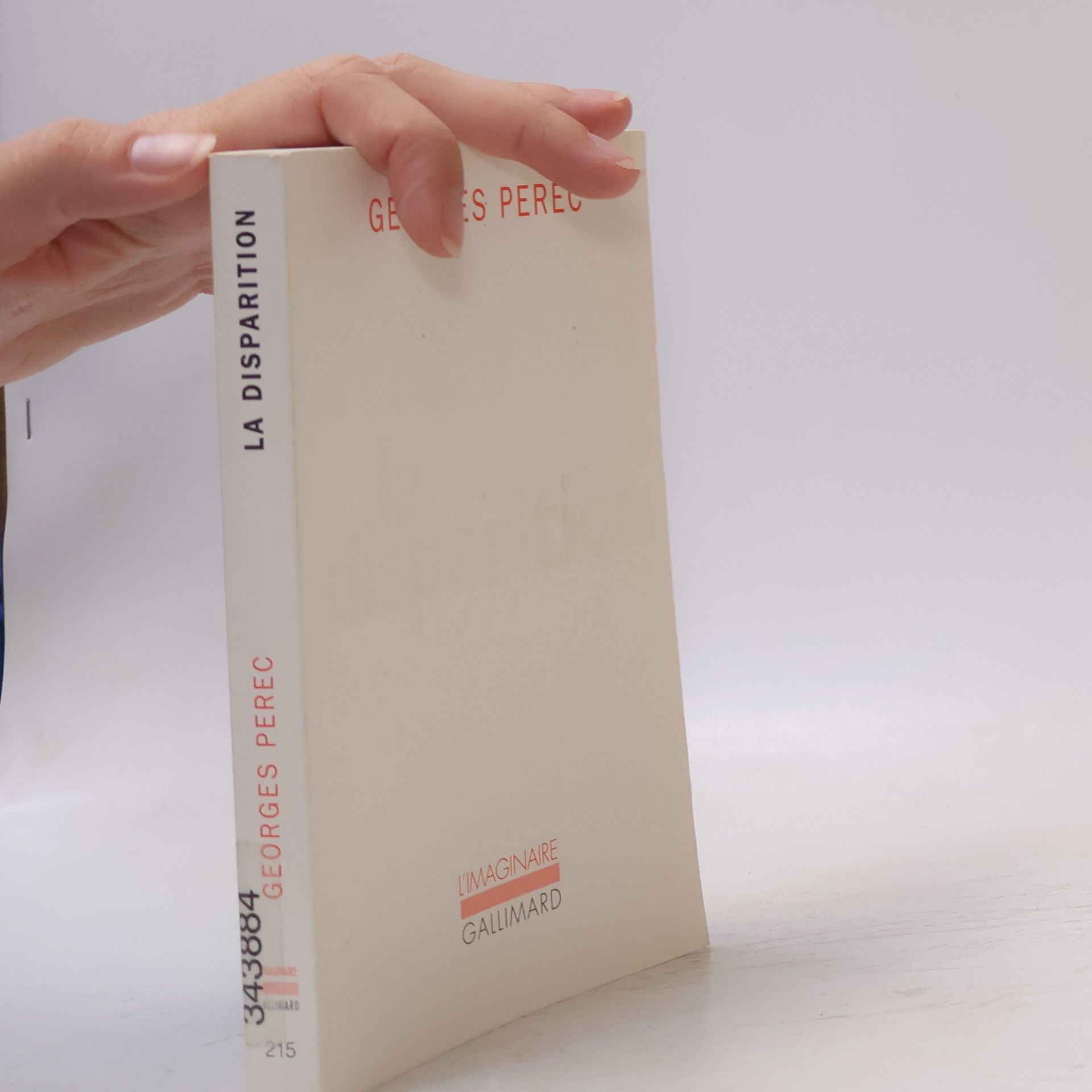 Georges Perec La disparition