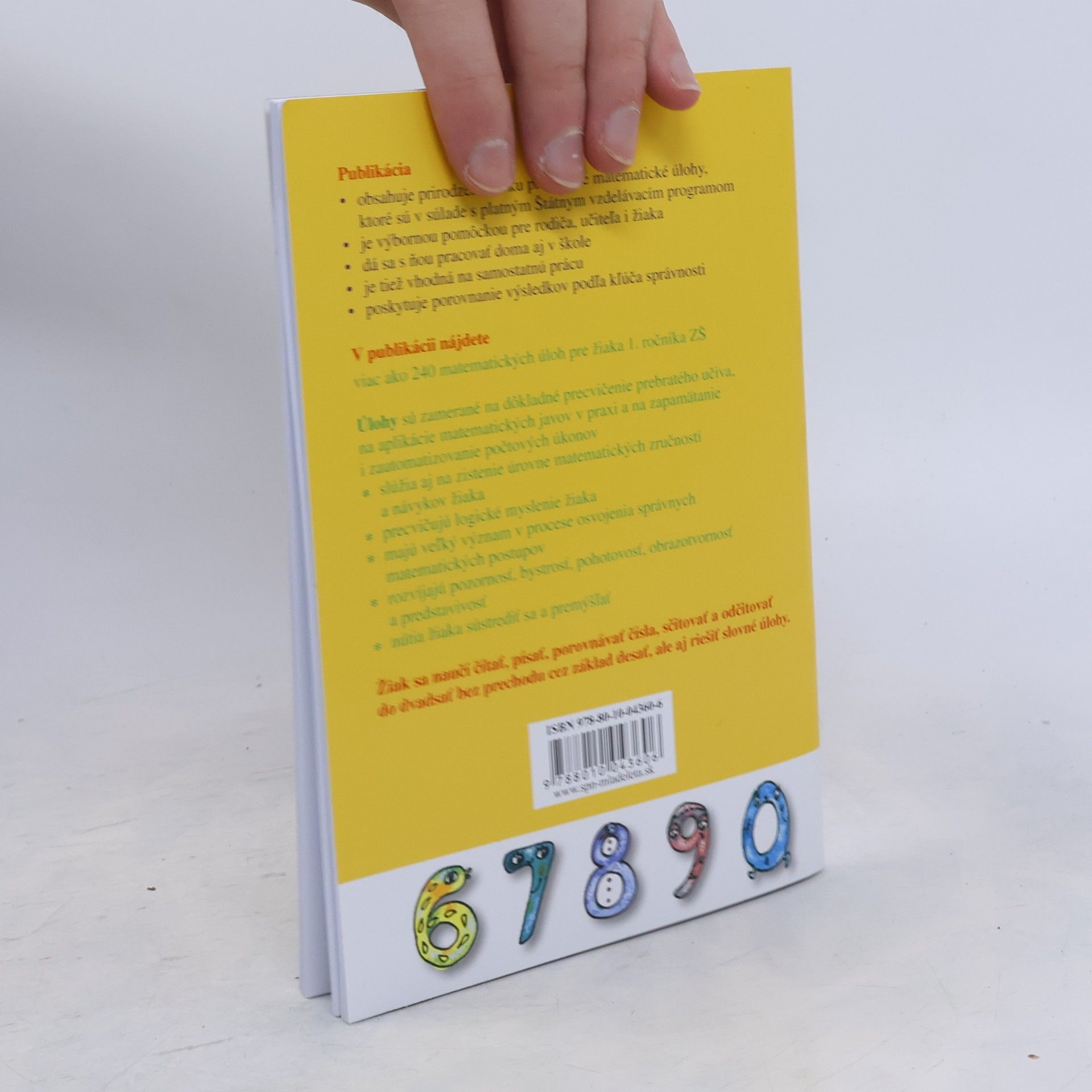 Dienerová Eva Nácvičné úlohy z matematiky pre 1. ročník ZŠ - 3. vydanie