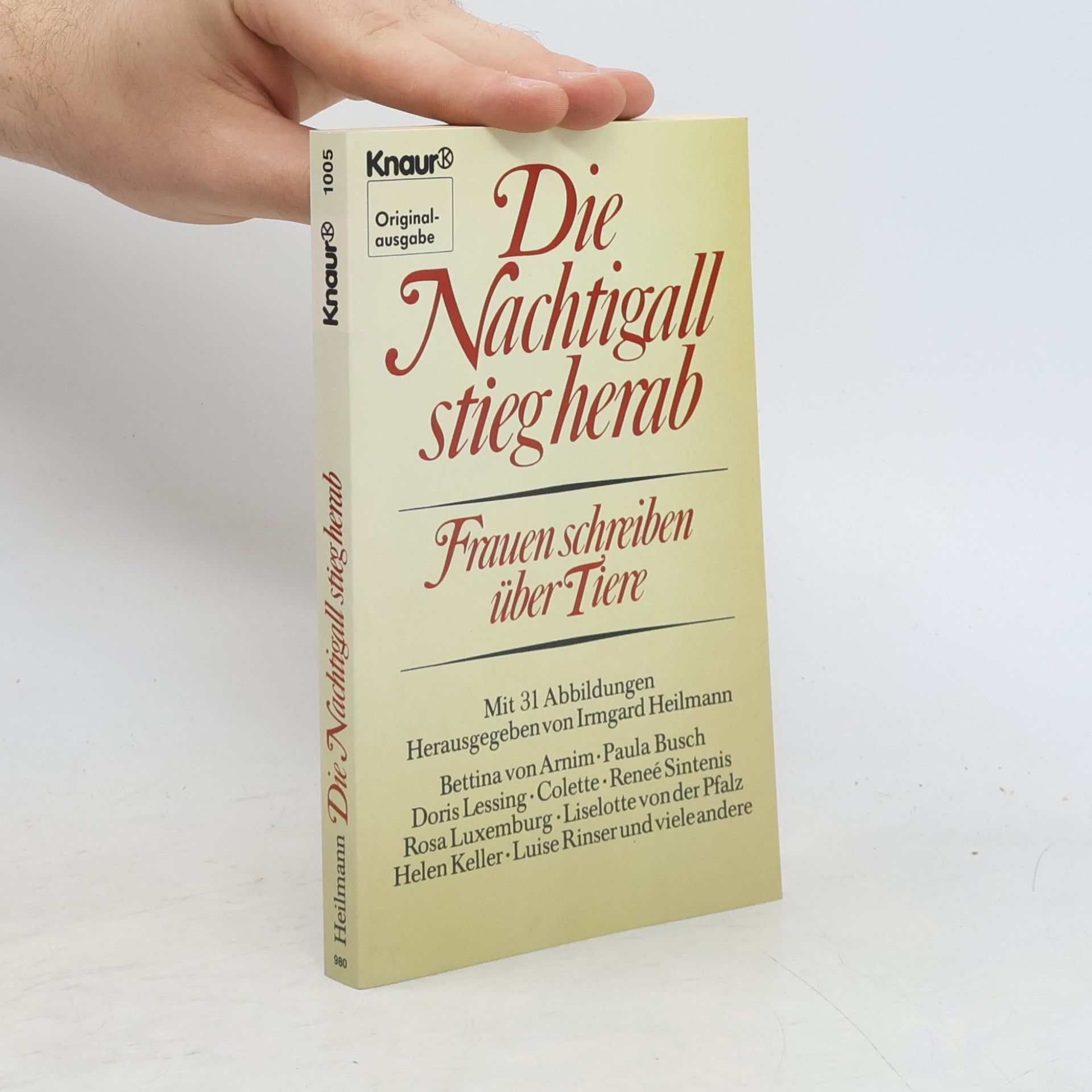 Irmgard Heilmann Die Nachtigall stieg herab