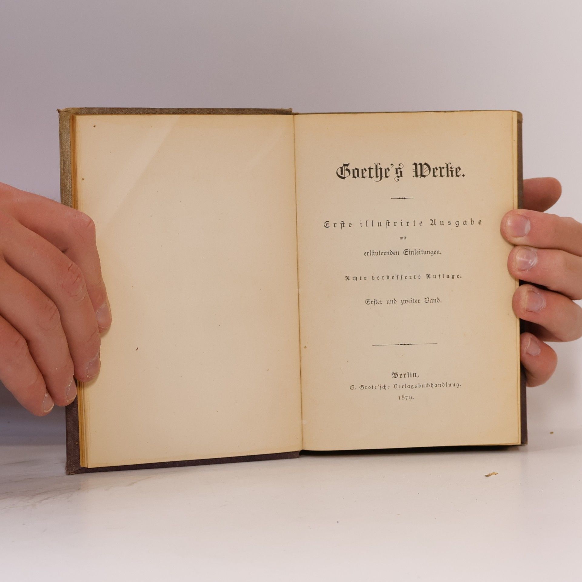 Johann Wolfgang von Goethe Goethe's Werke