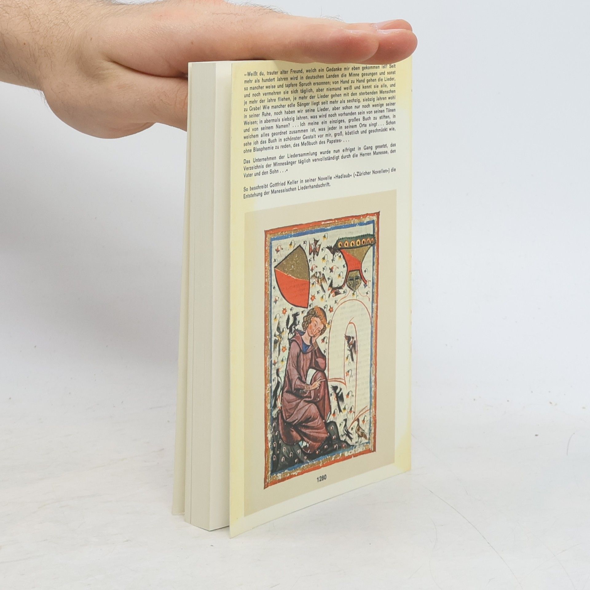 Karl Clausberg Die Manessische Liederhandschrift
