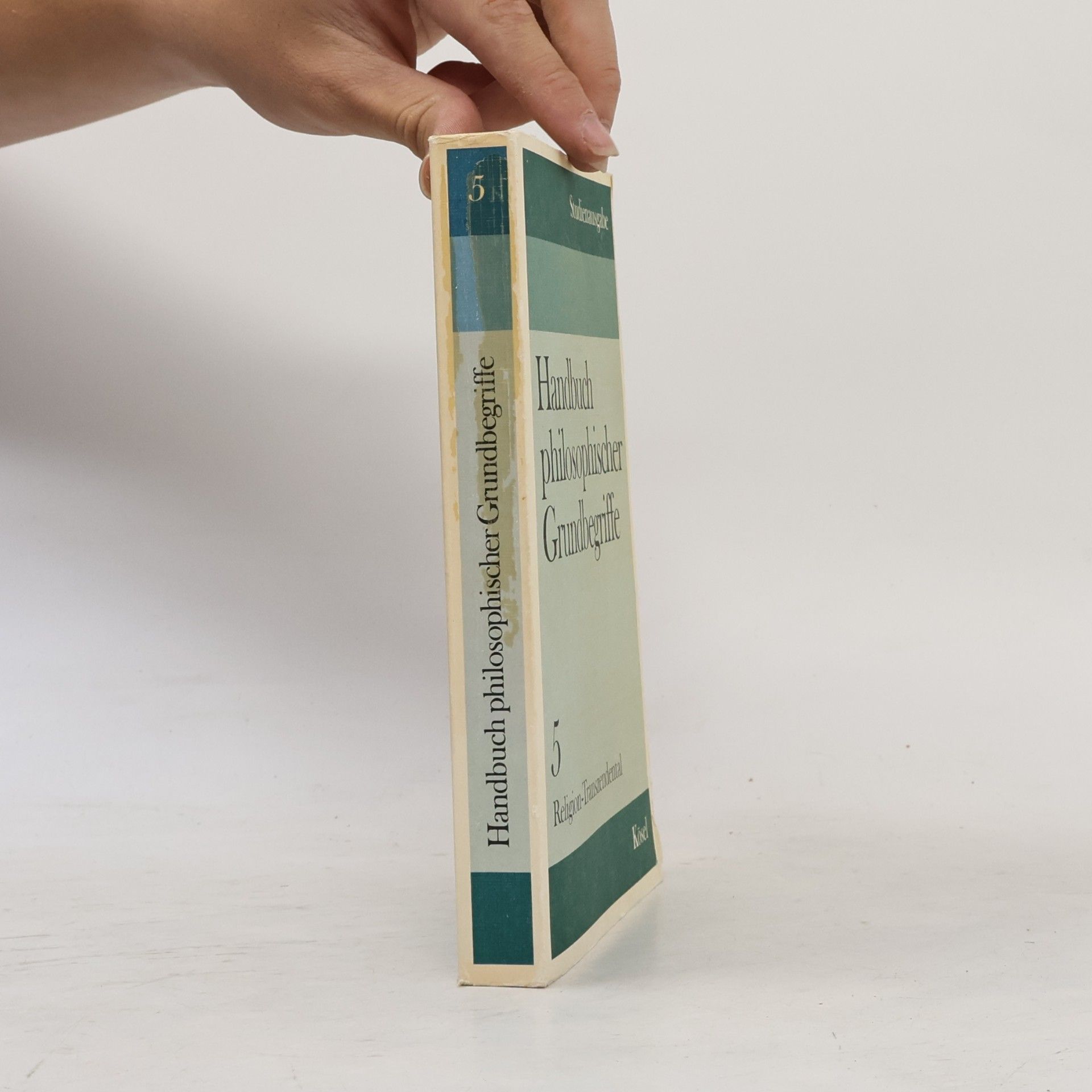 Hermann Krings Handbuch philosophischer Grundbegriffe 5