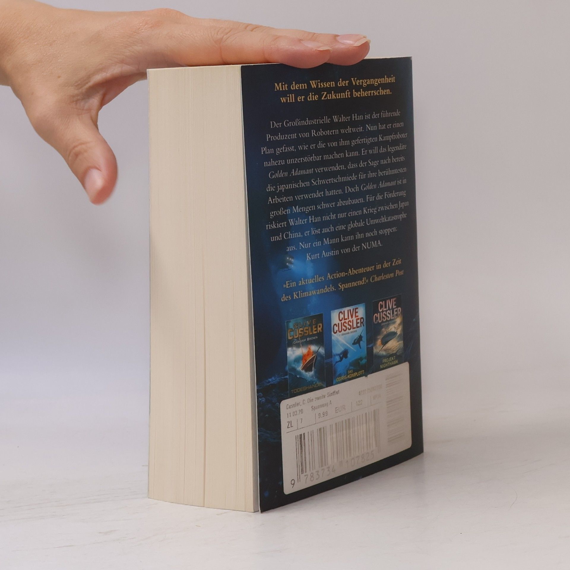 Clive Cussler Die zweite Sintflut